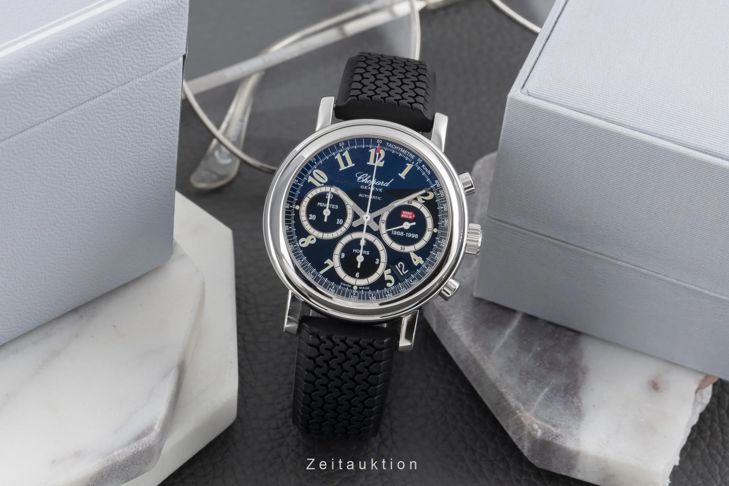 Chopard Mille Miglia chronograph steel automatic men's watch 16/8331  [2503263] - Image 4
