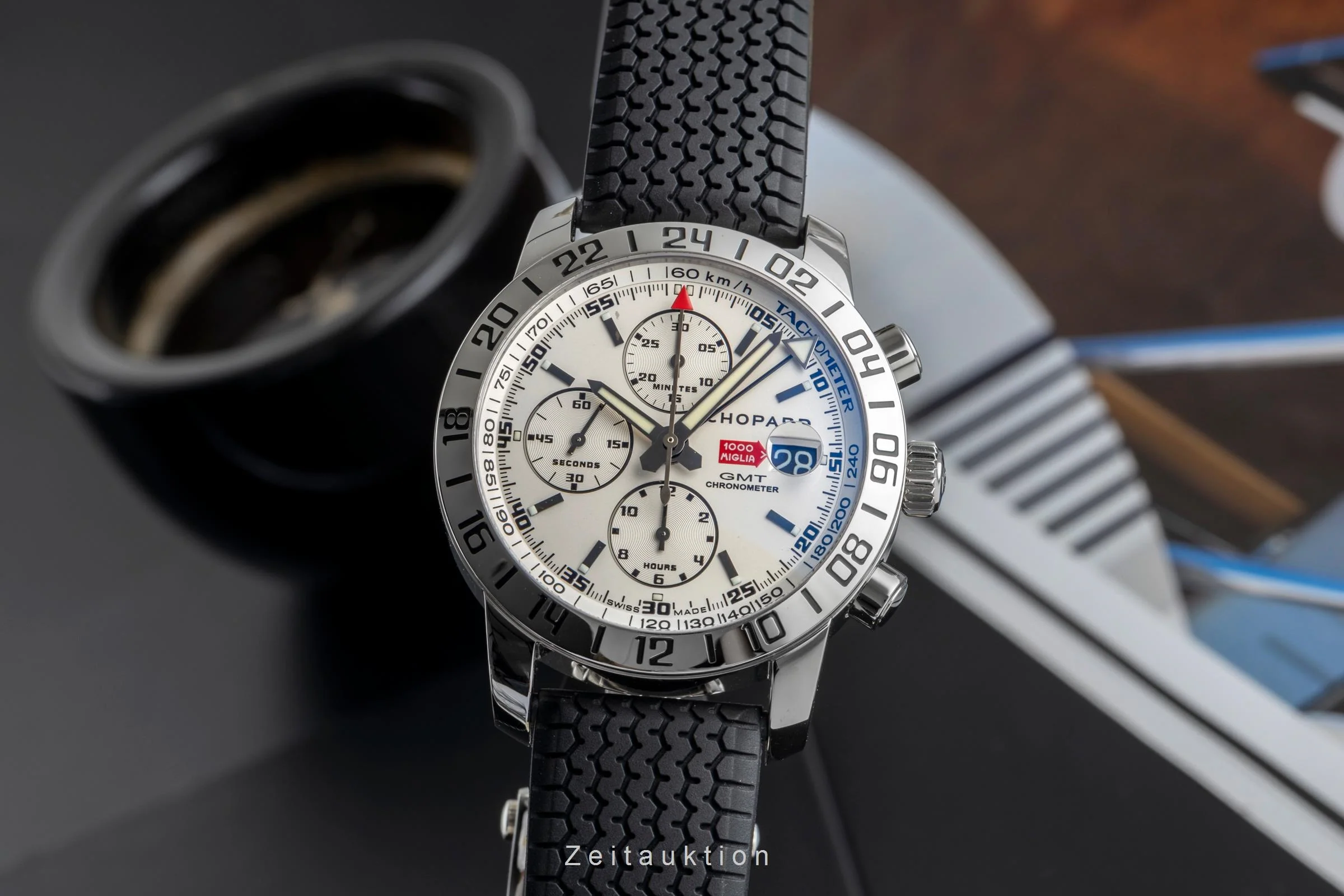 Chopard Mille Miglia chronograph steel automatic men's watch 16/8992/3  [2504384] - Image 2