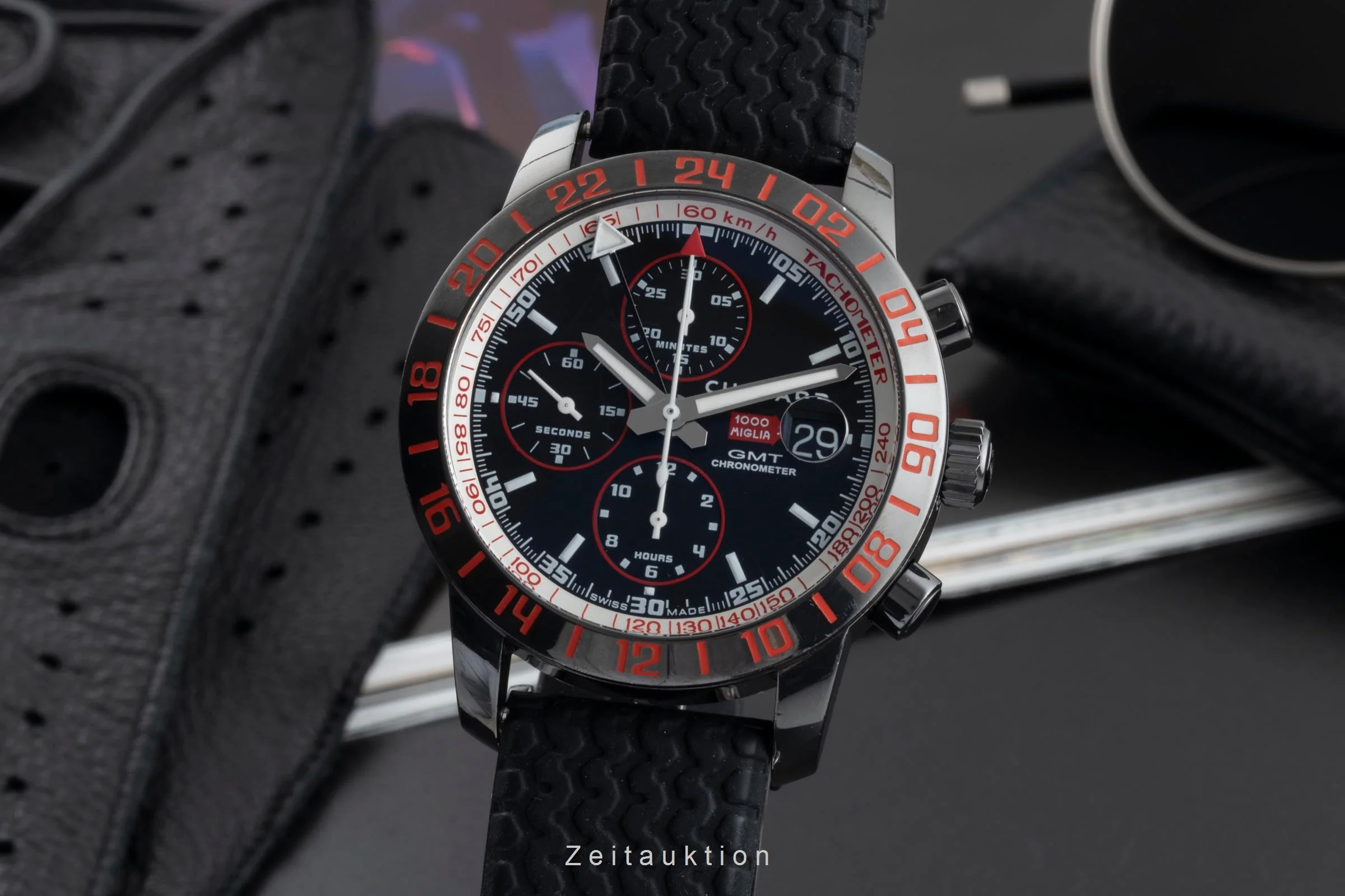 Chopard Mille Miglia chronograph steel automatic men's watch 168992-3004 Limited  [2507101] - Image 2