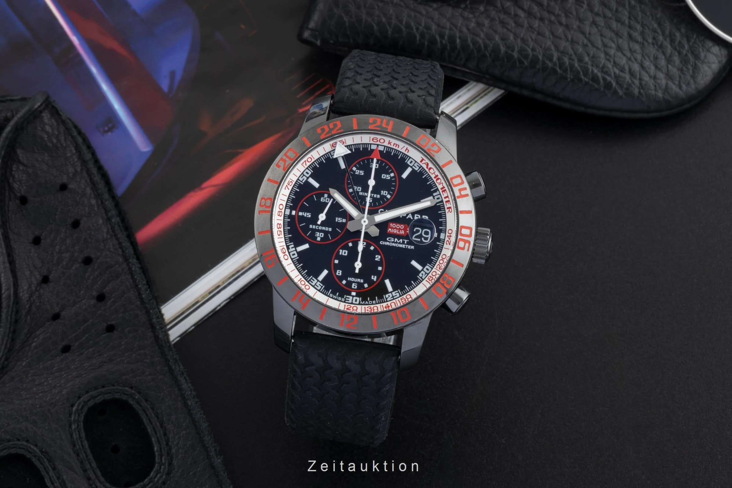 Chopard Mille Miglia chronograph steel automatic men's watch 168992-3004 Limited  [2507101] - Image 4
