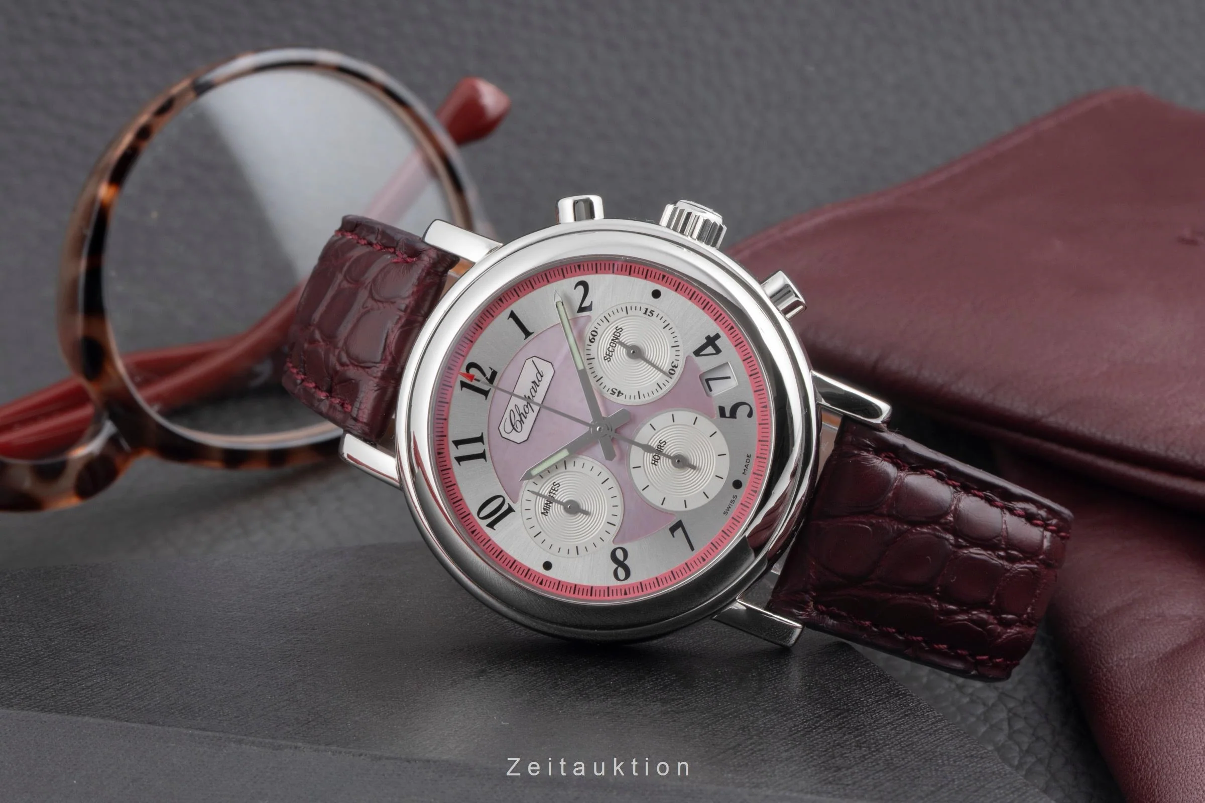 Chopard Mille Miglia chronograph steel automatic women's watch 8331 Limited  [2600265] - Image 3