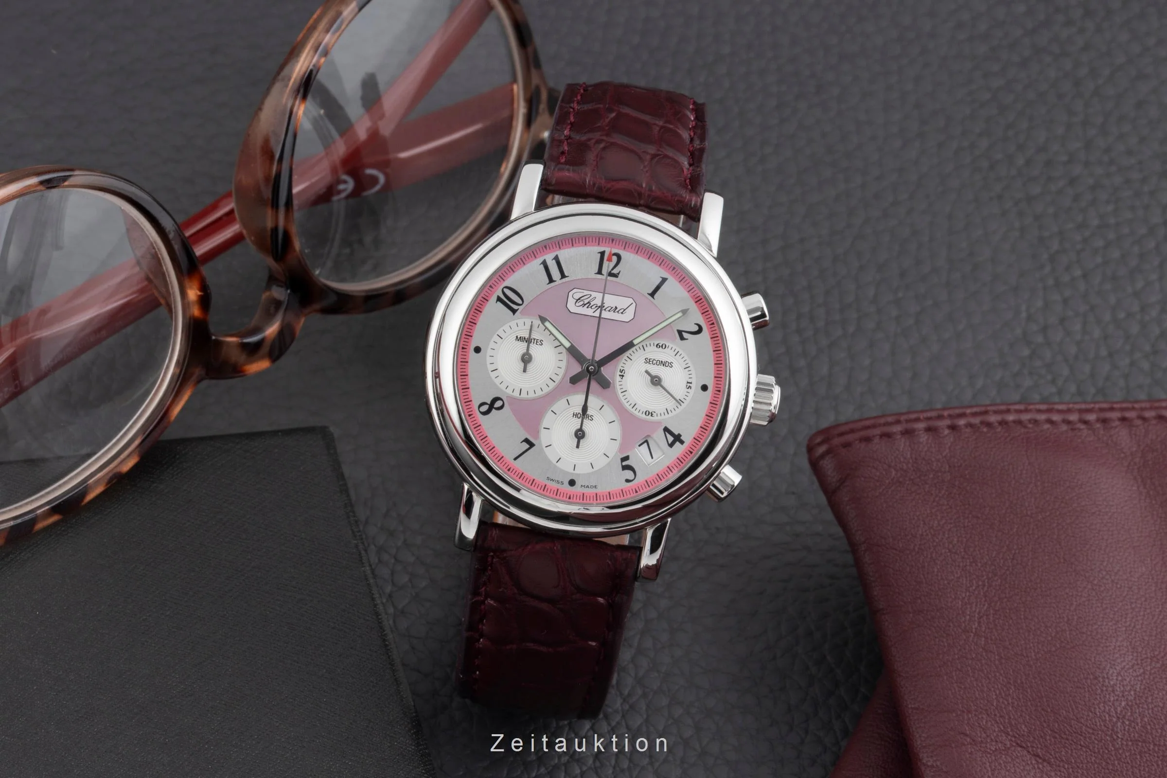 Chopard Mille Miglia chronograph steel automatic women's watch 8331 Limited  [2600265] - Image 4