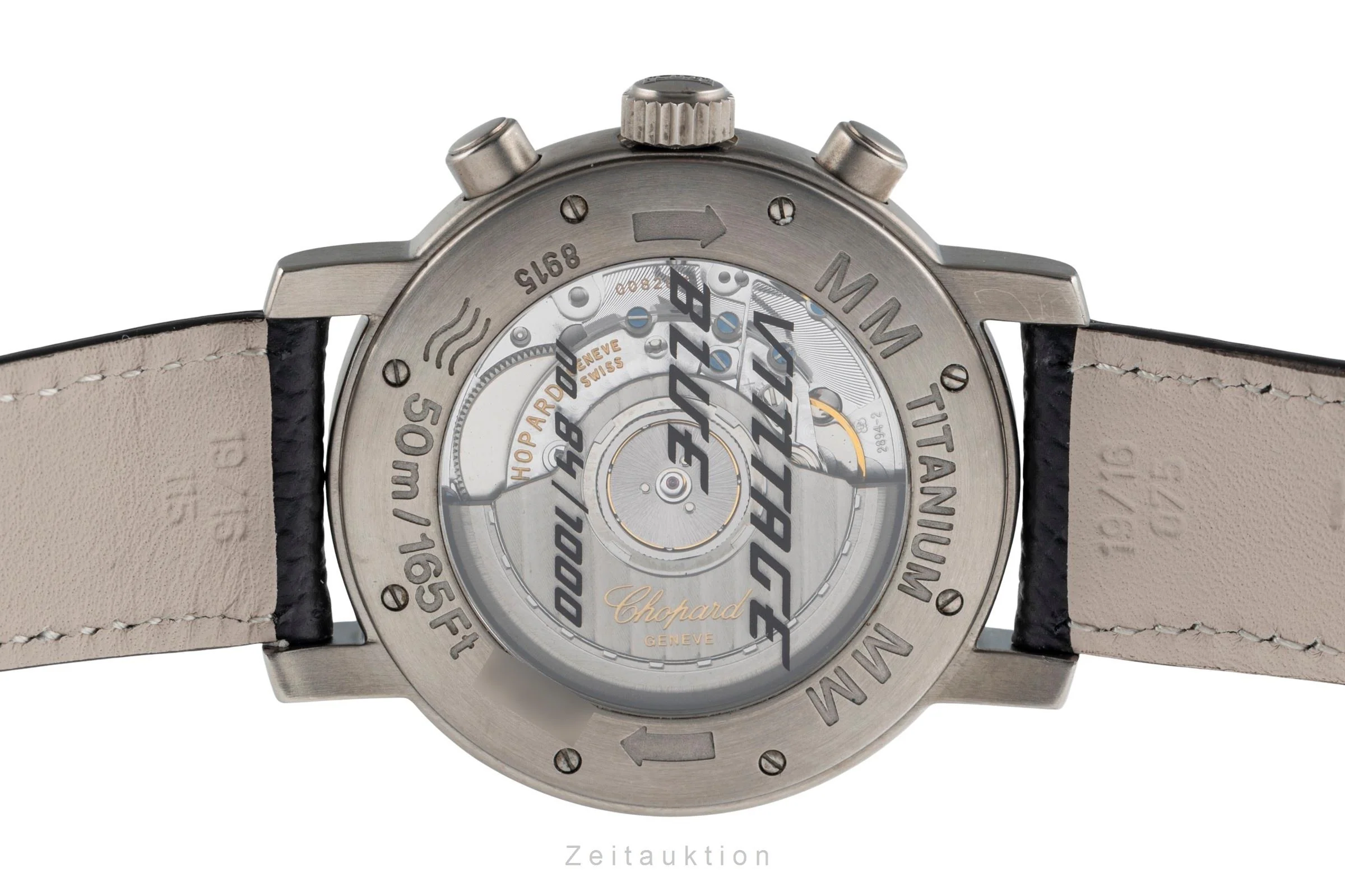 Chopard Mille Miglia chronograph titanium automatic men's watch 16/8915/103 Limited  [2501939] - Image 11