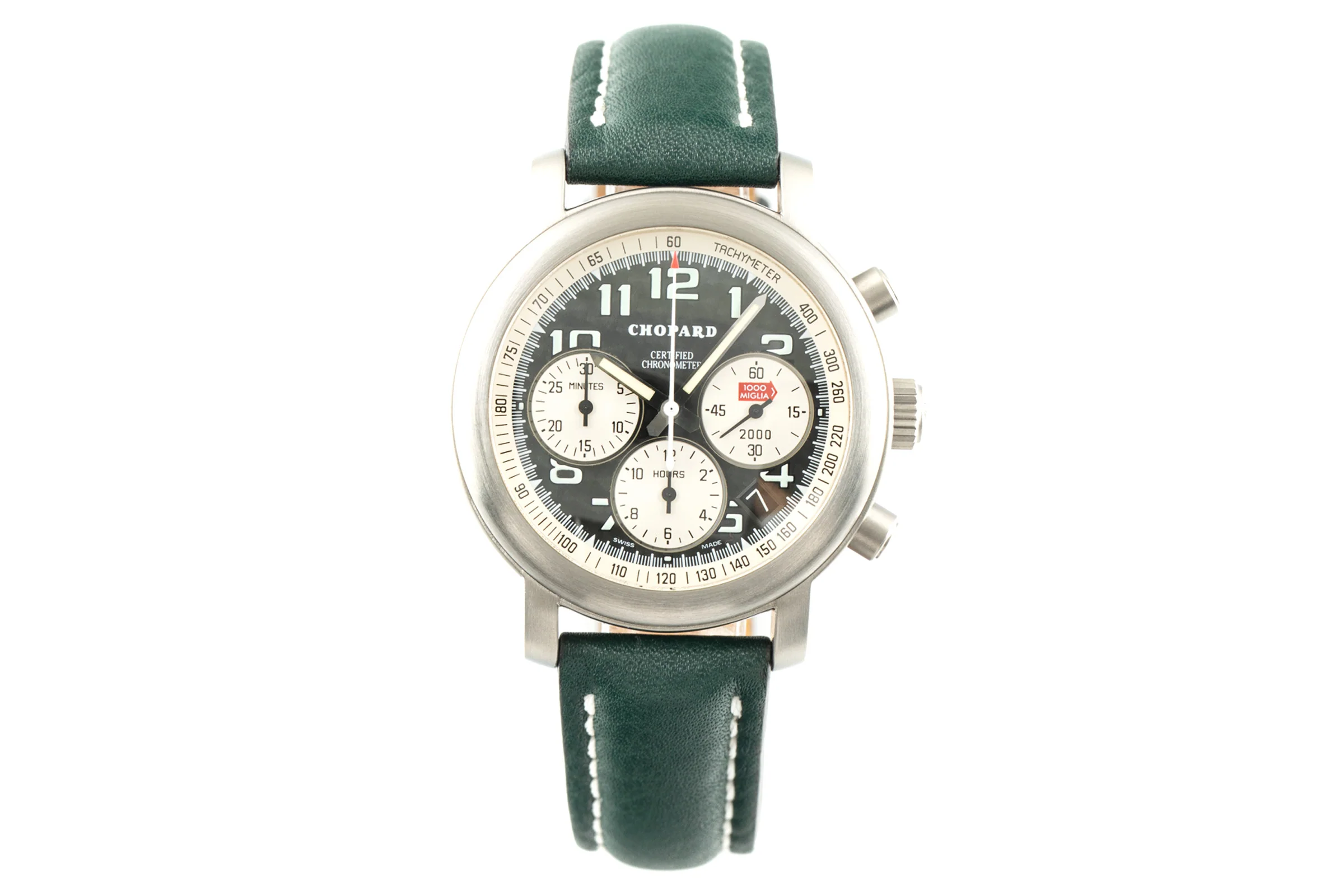 Chopard Mille Miglia chronograph titanium automatic men's watch 8407  [2201869] - Image 4
