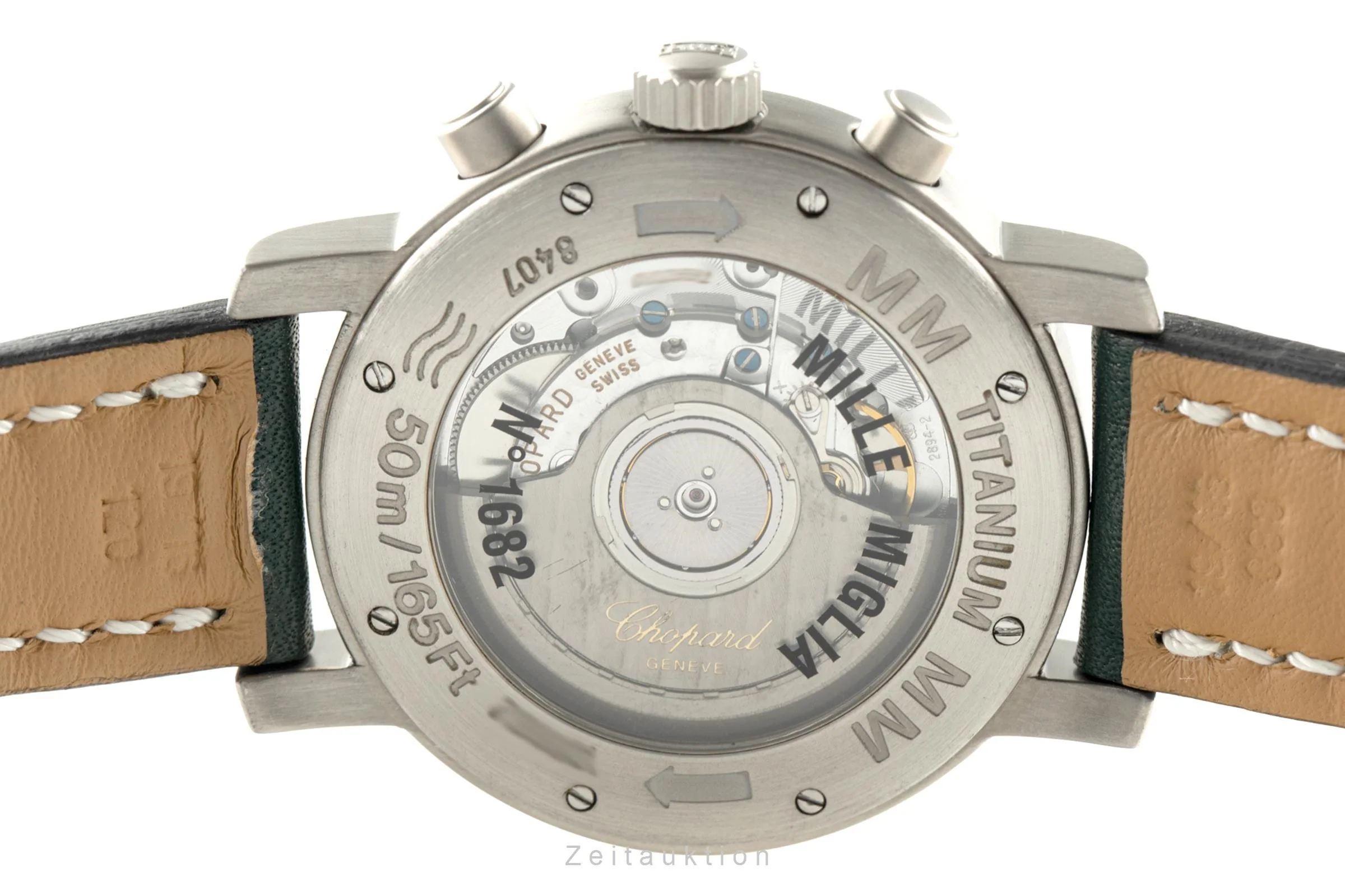 Chopard Mille Miglia chronograph titanium automatic men's watch 8407  [2201869] - Image 6