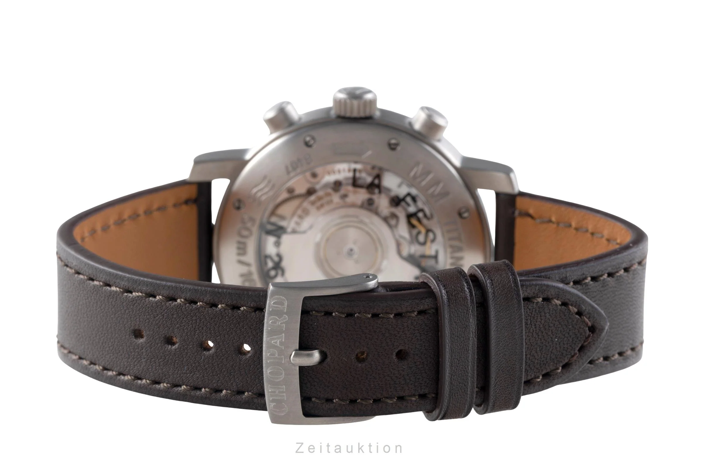 Chopard Mille Miglia chronograph titanium automatic men's watch 8407  [2506110] - Image 14