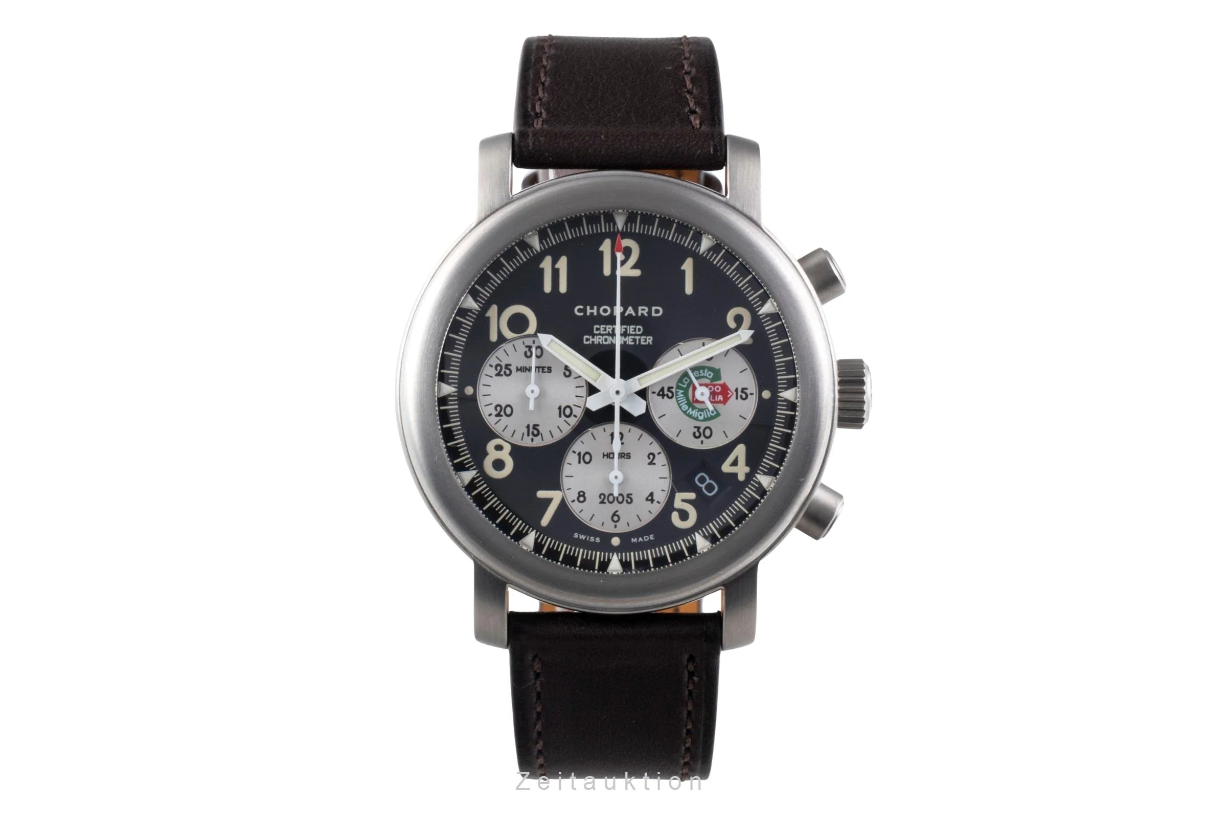 Chopard Mille Miglia chronograph titanium automatic men's watch 8407  [2506110] - Image 5
