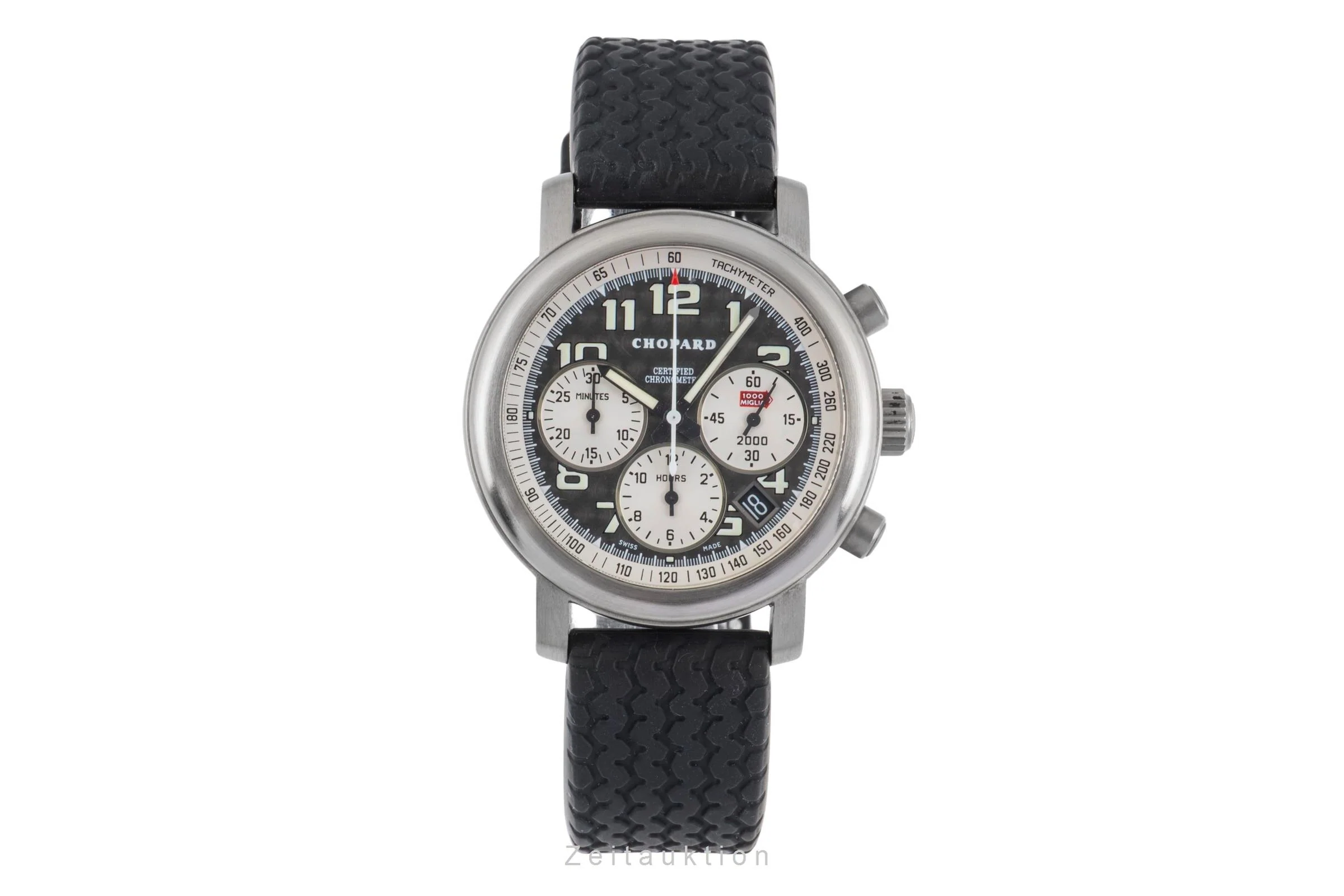 Chopard Mille Miglia chronograph titanium automatic men's watch 8407  [2506228] - Image 5