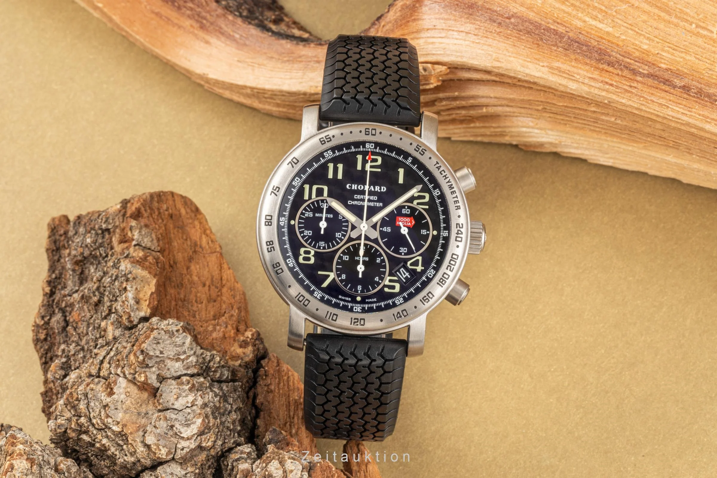 Chopard Mille Miglia chronograph titanium automatic men's watch 8915  [2301101] - Image 3