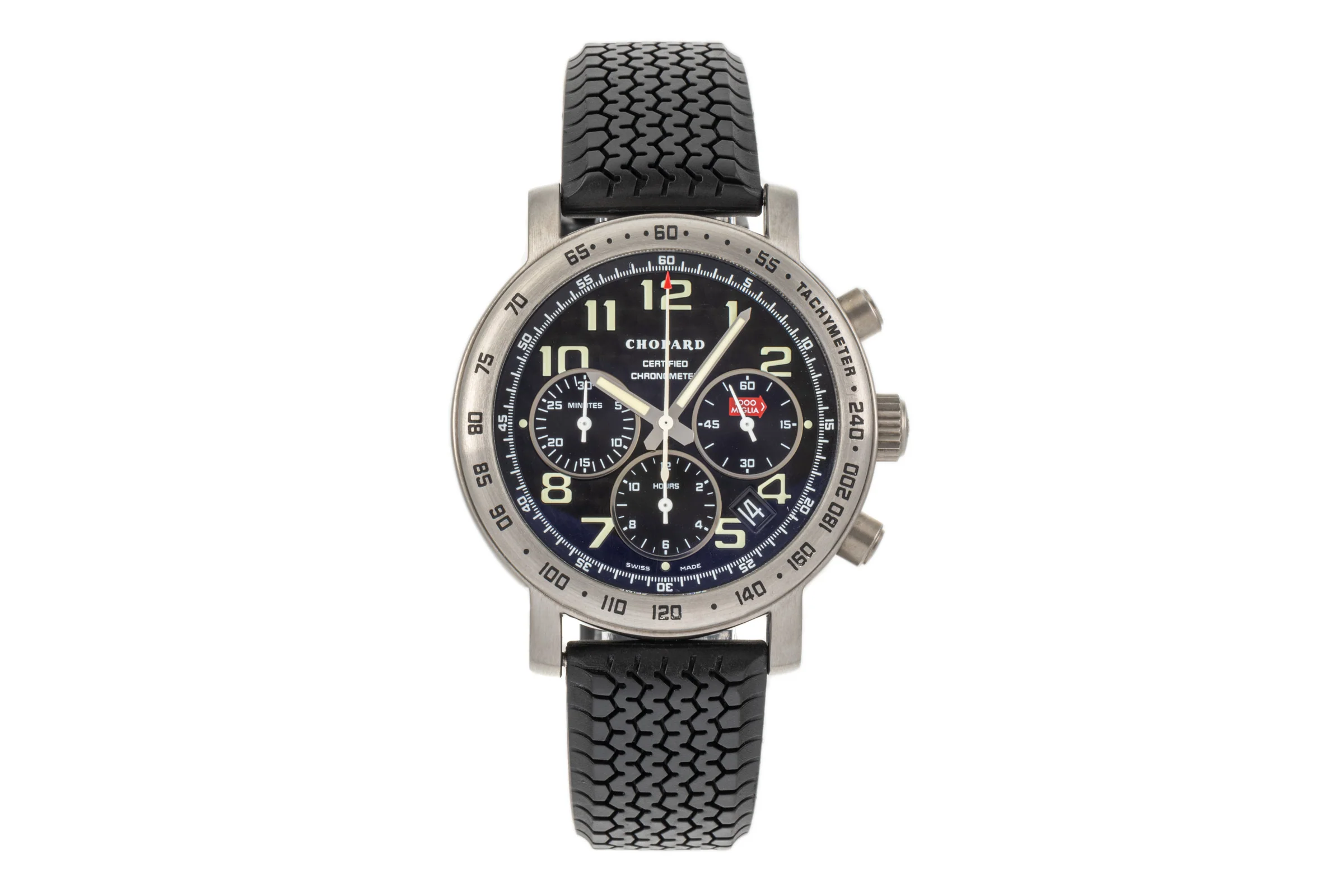 Chopard Mille Miglia chronograph titanium automatic men's watch 8915  [2301101] - Image 4