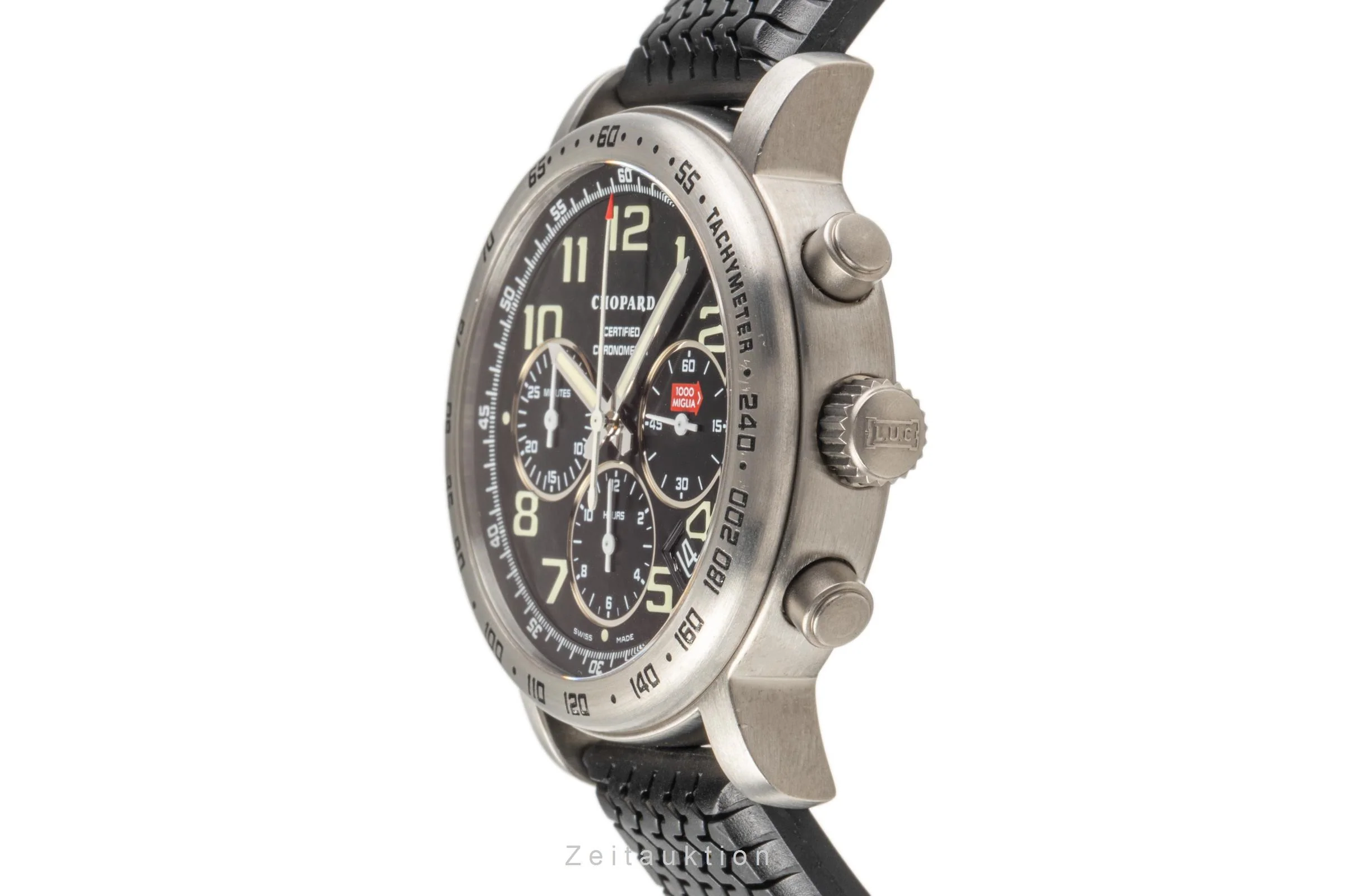 Chopard Mille Miglia chronograph titanium automatic men's watch 8915  [2301101] - Image 6
