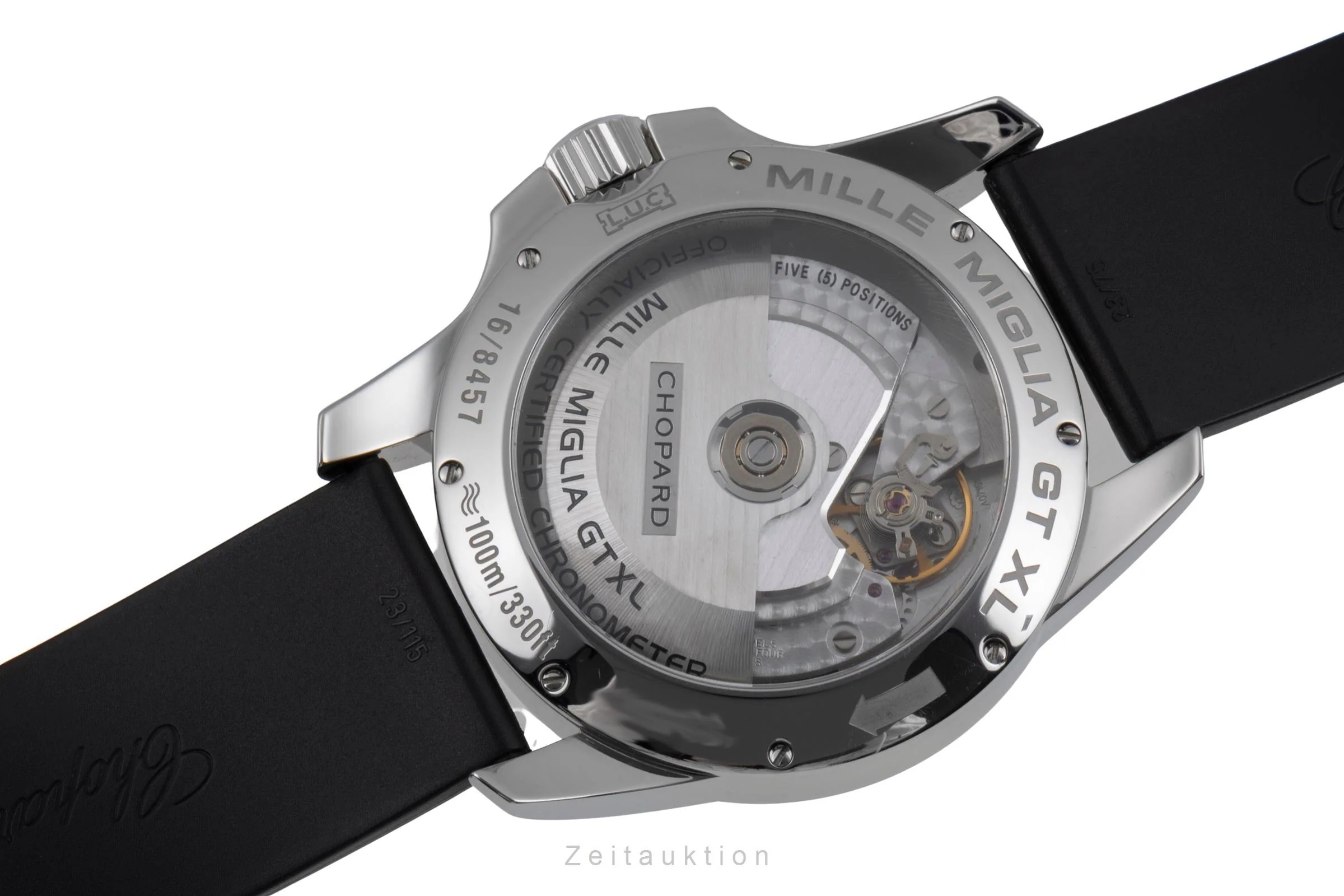 Chopard Mille Miglia steel automatic men's watch 16/8457  [2505459] - Image 13
