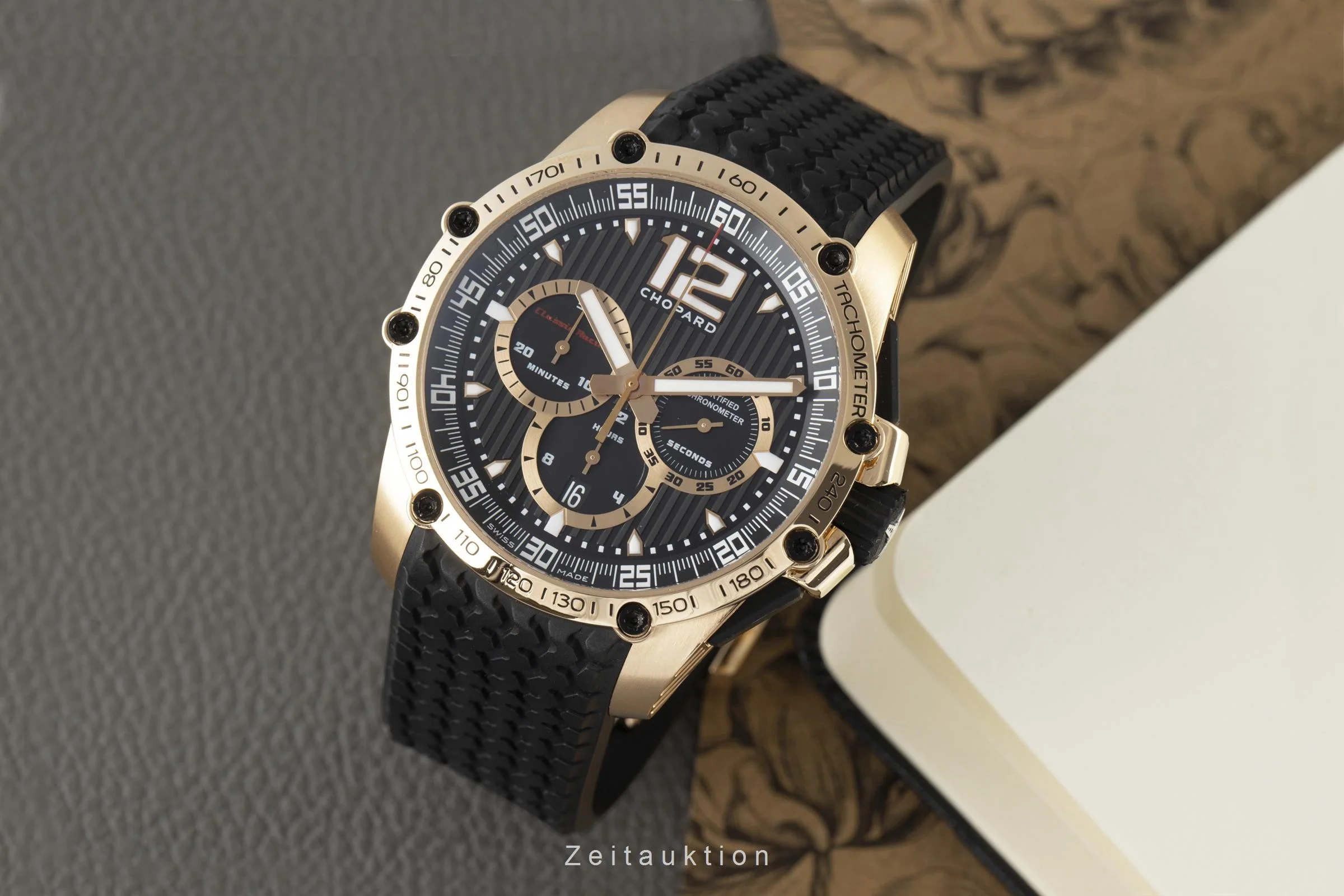 Chopard Superfast chronograph 18 ct red gold automatic men's watch 1276  [2108034] - Image 2
