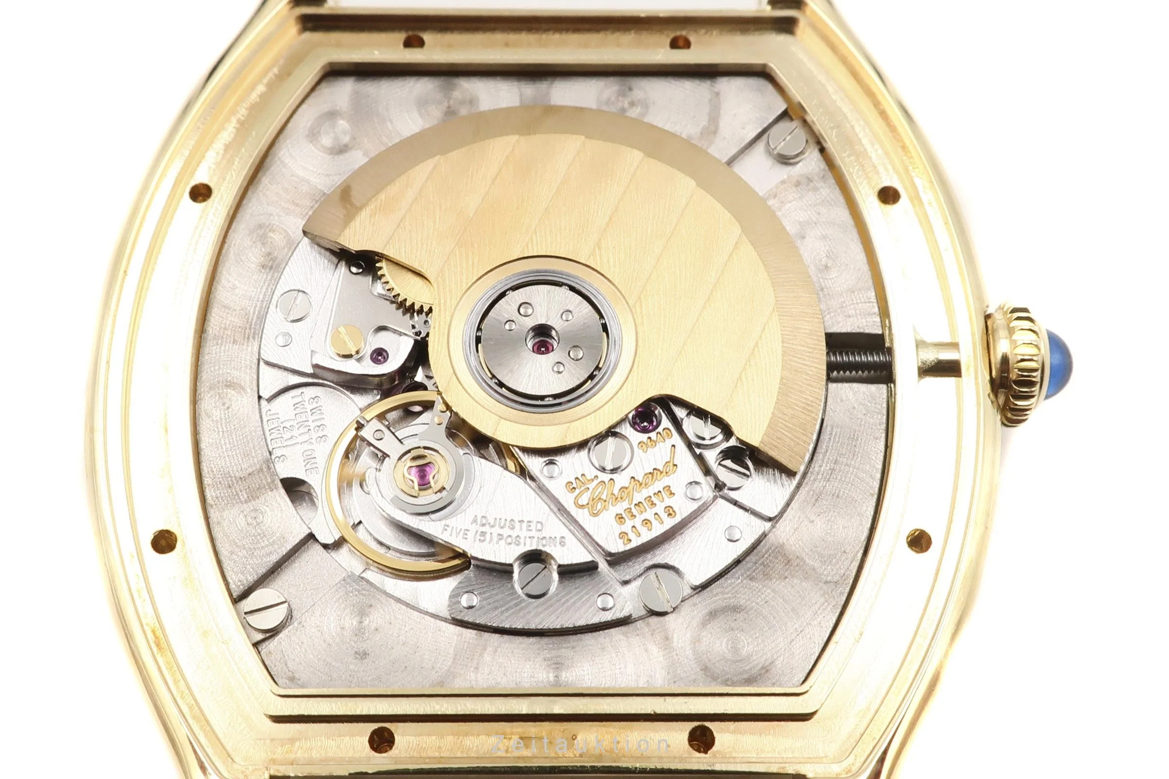 Chopard Tonneau 18 ct gold automatic men's watch 2248  [2108831] - Image 10