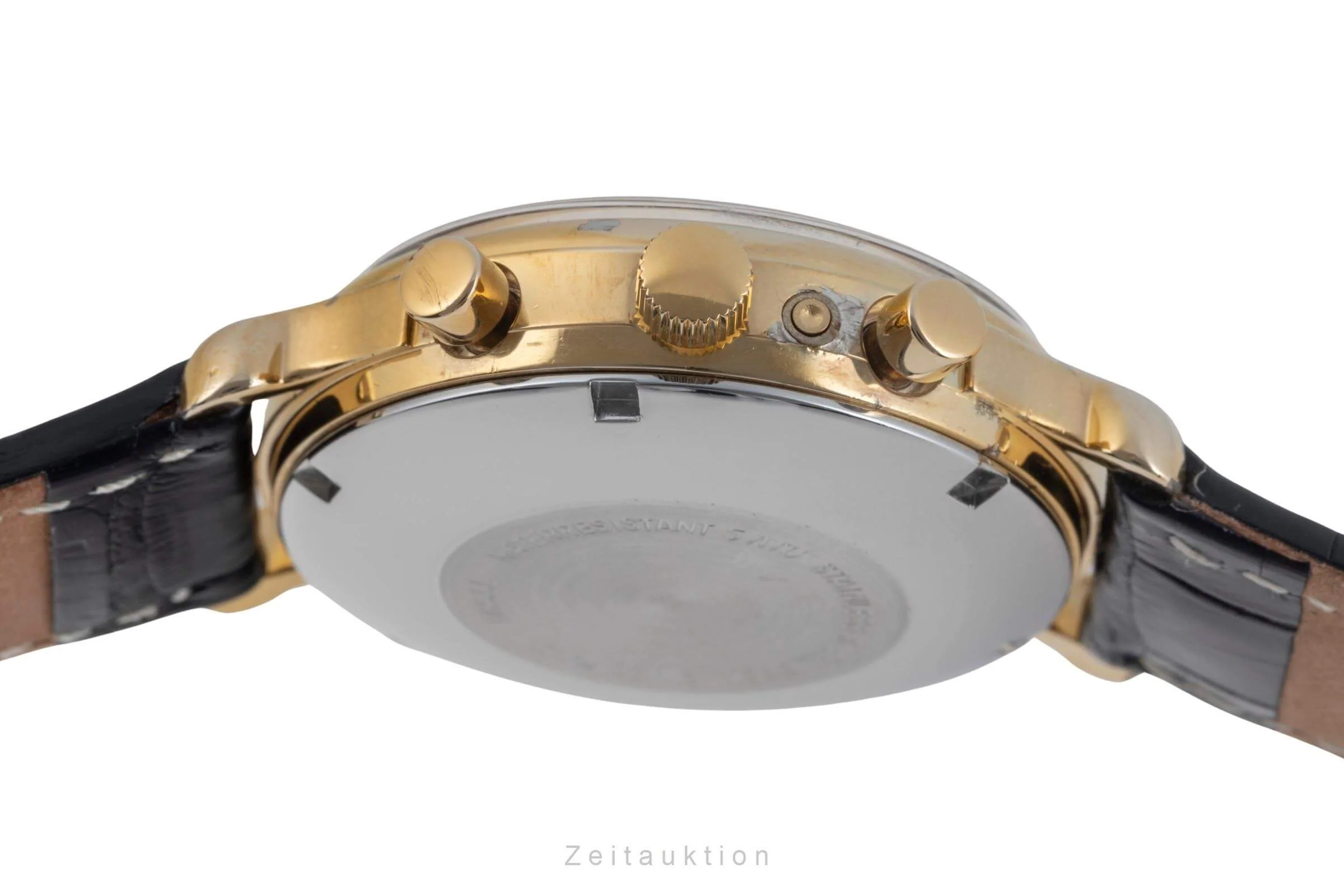 Chronoswiss A. Rochat chronograph gold-plated automatic men's watch 77590  [2500290] - Image 11