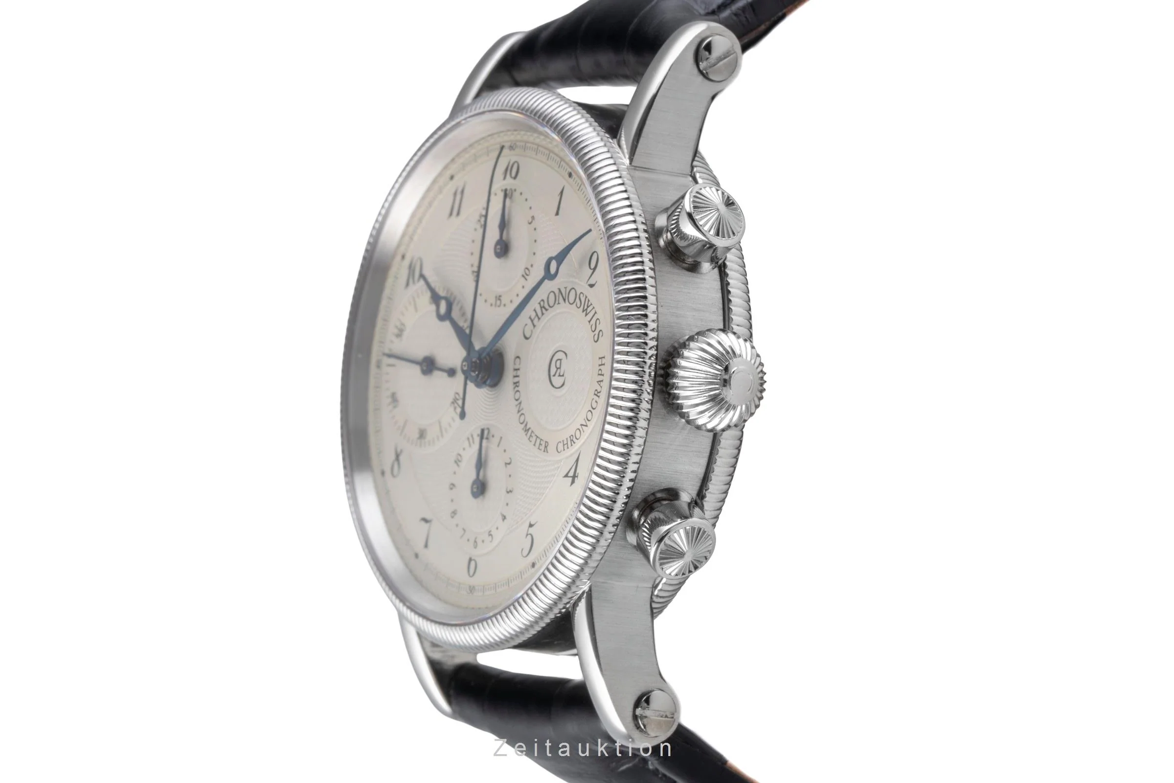 Chronoswiss Chronometer Chronograph chronograph steel automatic men's watch CH7523  [2505919] - Image 7
