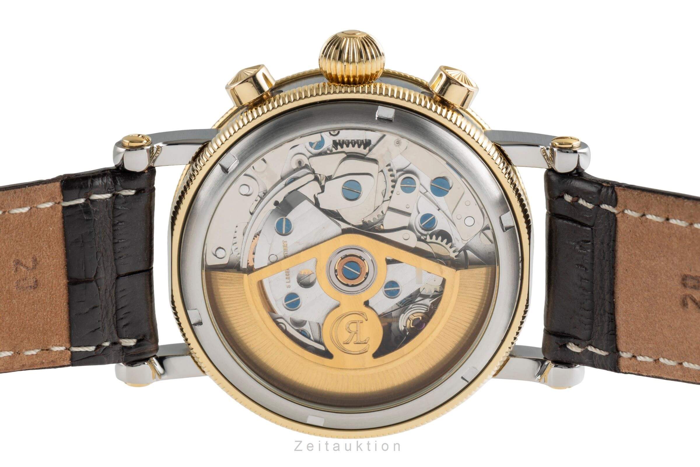 Chronoswiss Chronometer Chronograph chronograph steel / gold automatic men's watch CH7522  [2501861] - Image 10