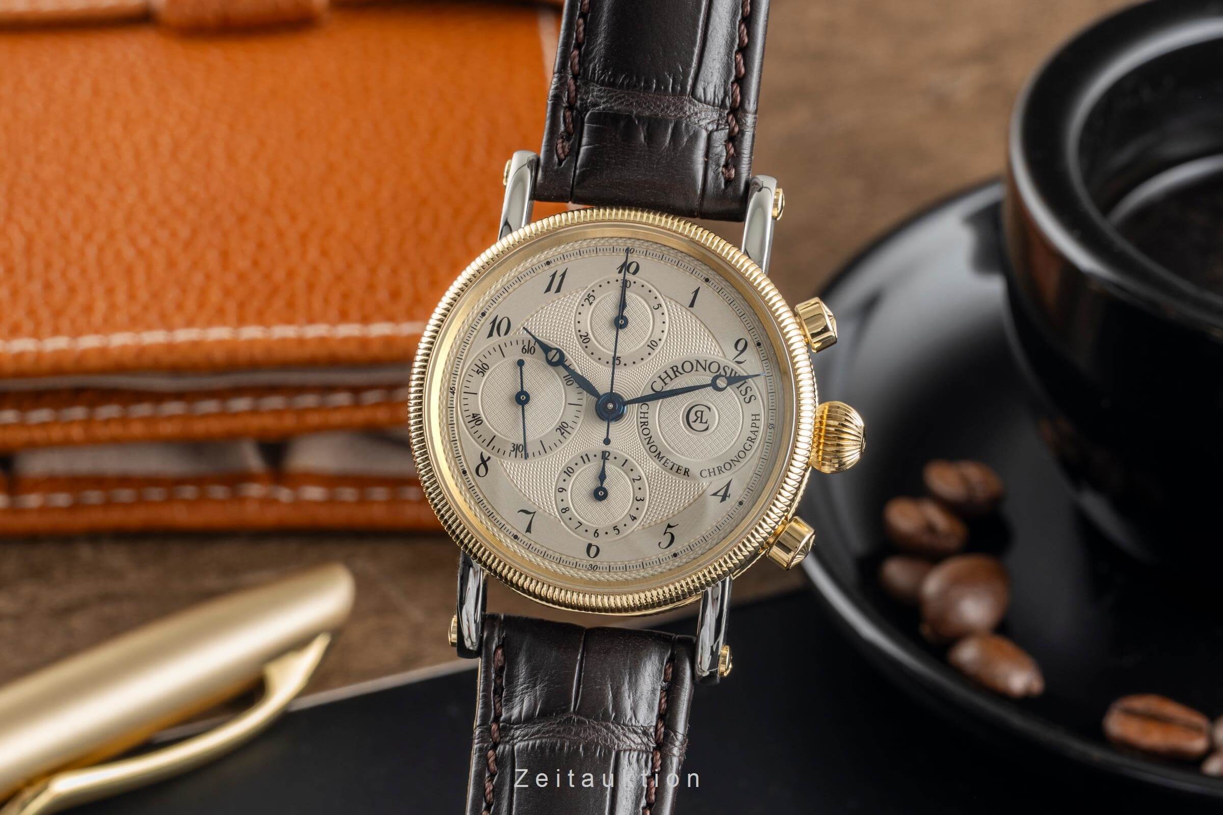 Chronoswiss Chronometer Chronograph chronograph steel / gold automatic men's watch CH7522  [2501861] - Image 2