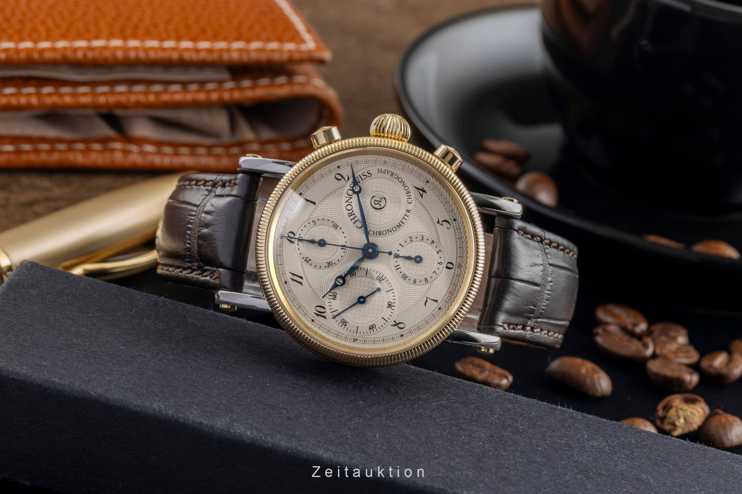 Chronoswiss Chronometer Chronograph chronograph steel / gold automatic men's watch CH7522  [2501861] - Image 3