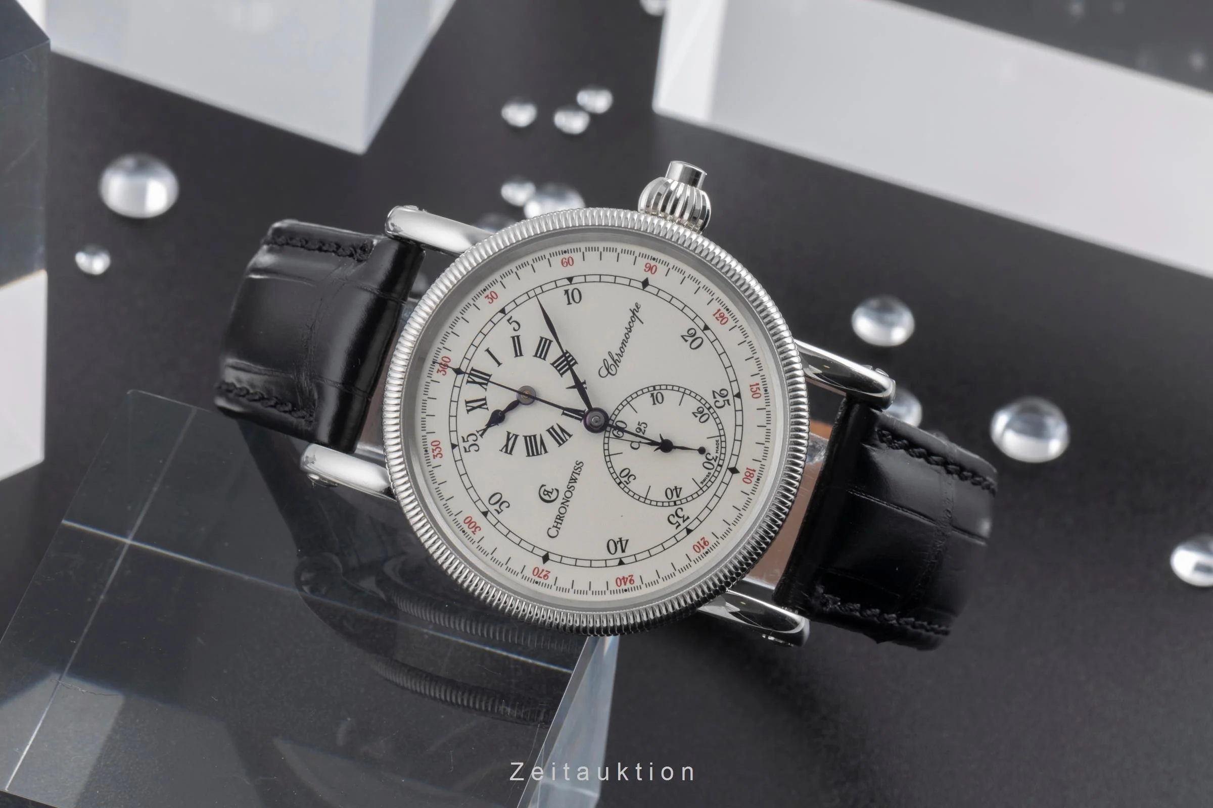 Chronoswiss Chronoscope steel automatic men's watch CH1523  [2504798] - Image 3