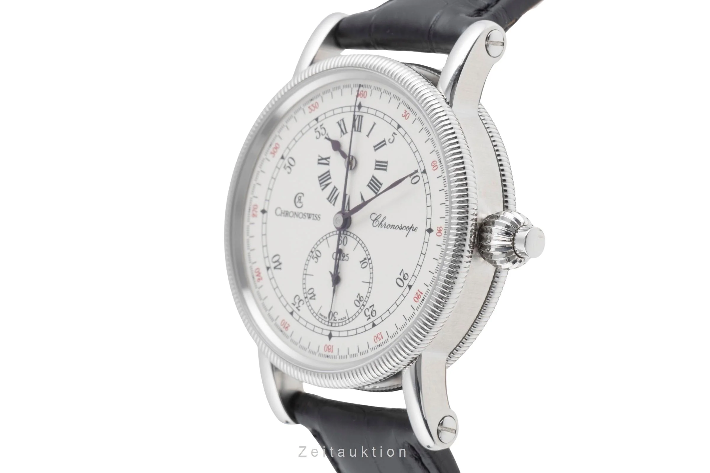 Chronoswiss Chronoscope steel automatic men's watch CH1523  [2504798] - Image 7