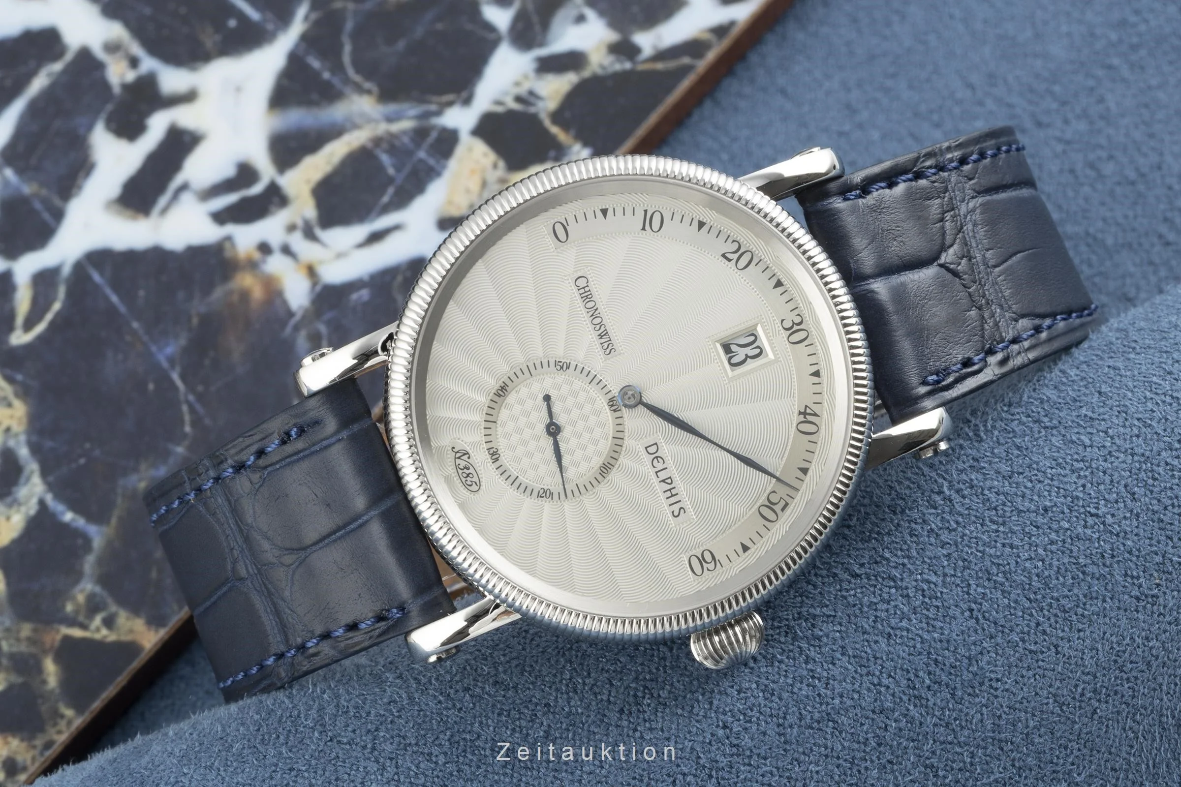 Chronoswiss Delphis steel automatic men's watch CH1423  [2109344] - Image 2