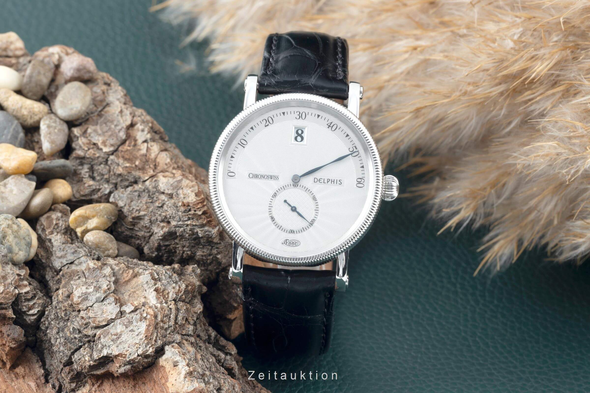 Chronoswiss Delphis steel automatic men's watch CH1423  [2404918] - Image 3