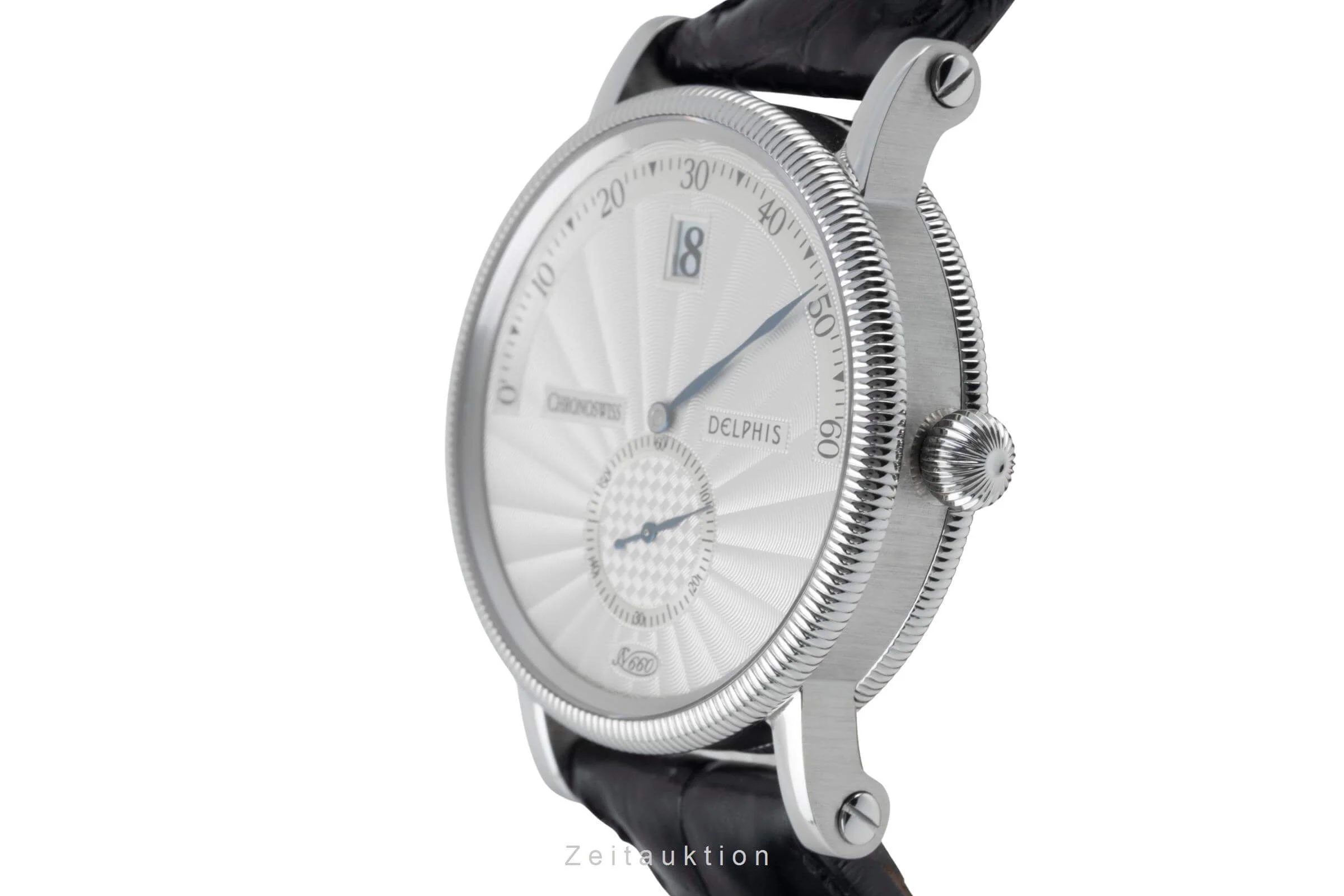 Chronoswiss Delphis steel automatic men's watch CH1423  [2404918] - Image 6
