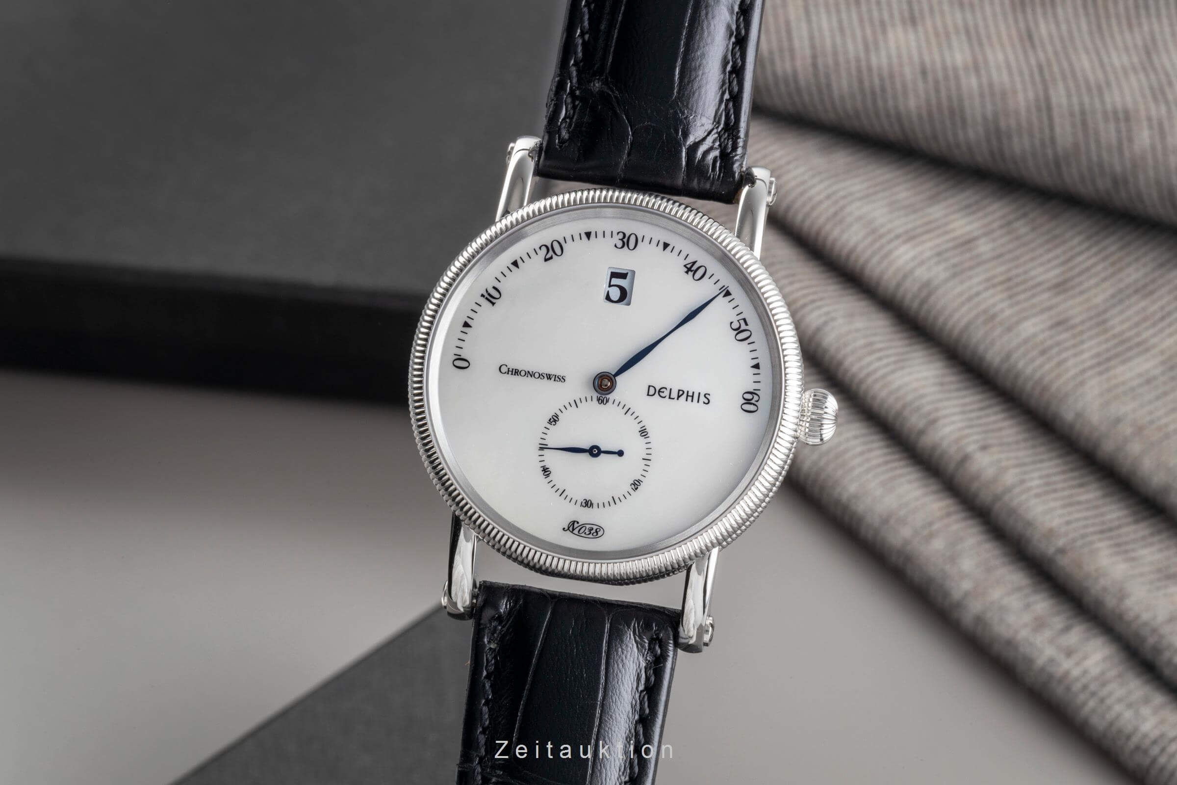 Chronoswiss Delphis steel automatic men's watch CH1423  [2501008] - Image 2