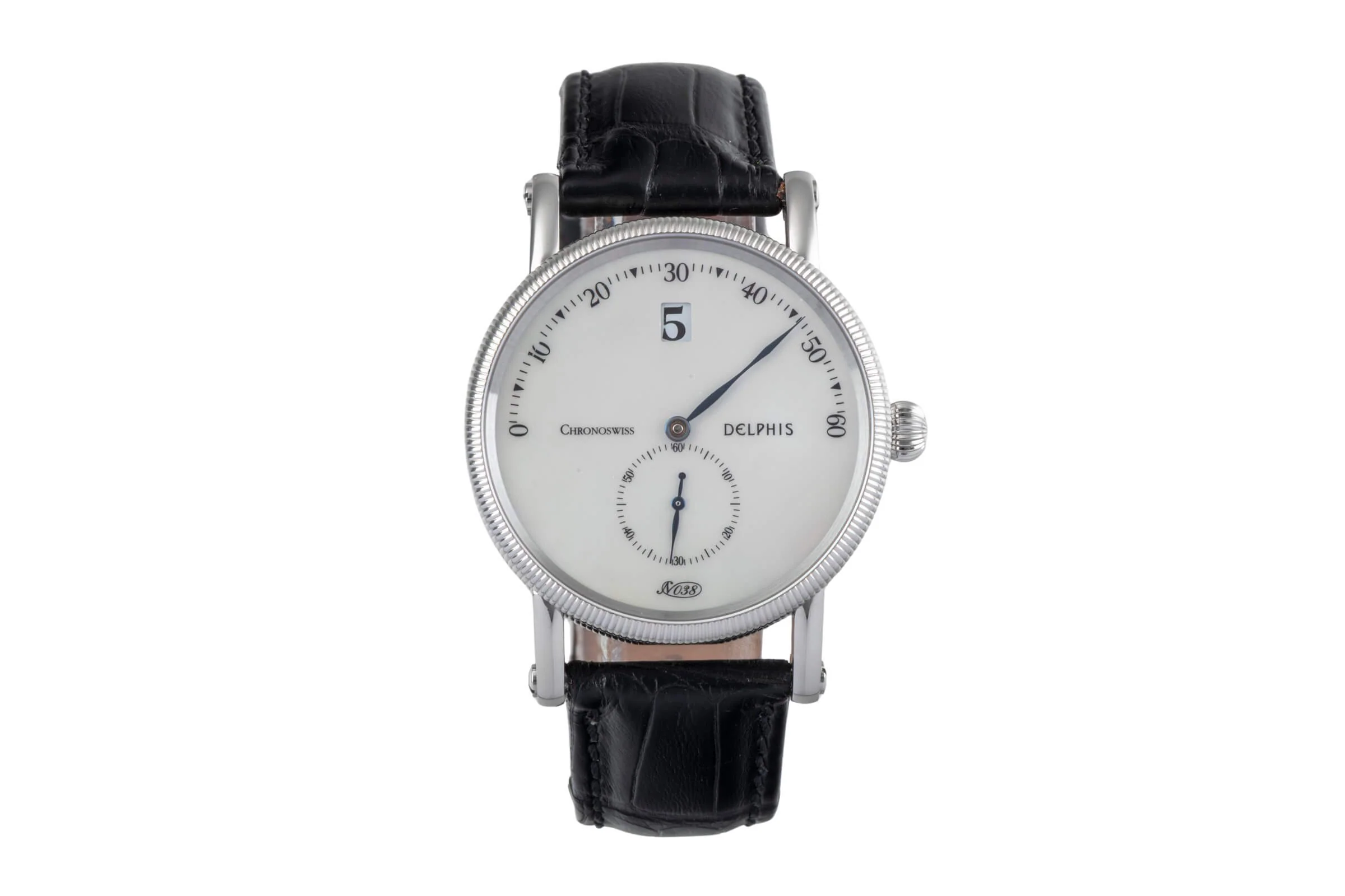 Chronoswiss Delphis steel automatic men's watch CH1423  [2501008] - Image 5