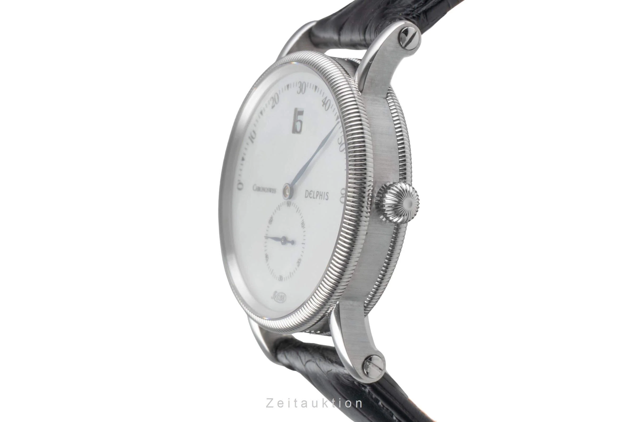 Chronoswiss Delphis steel automatic men's watch CH1423  [2501008] - Image 7