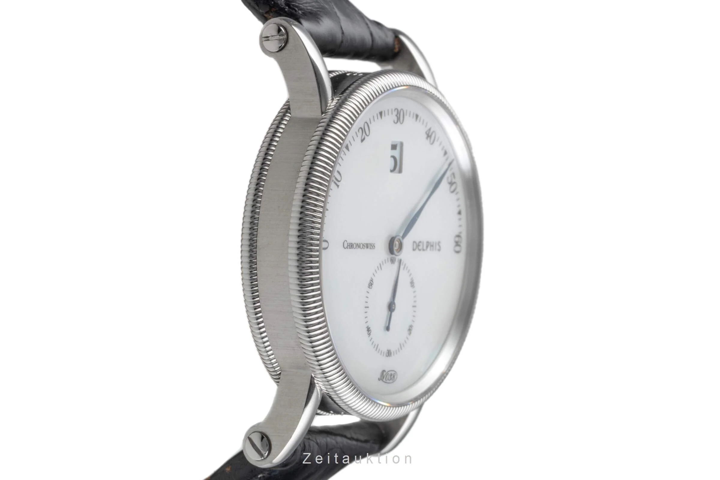 Chronoswiss Delphis steel automatic men's watch CH1423  [2501008] - Image 8
