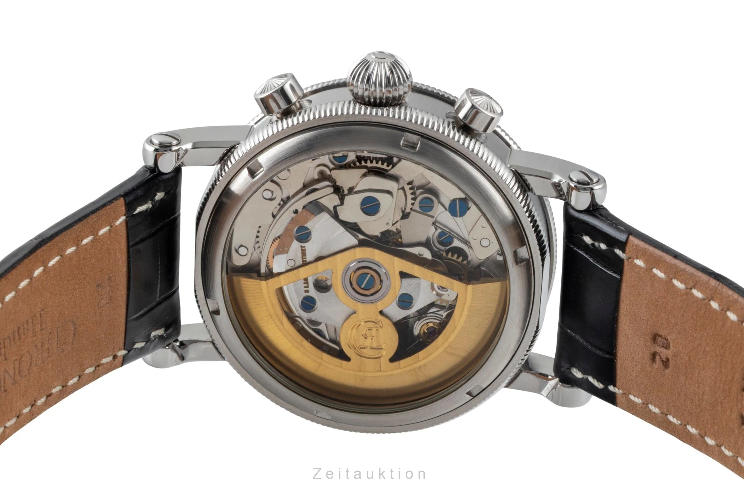 Chronoswiss Kairos chronograph steel automatic men's watch CH 7523  [2600626] - Image 11