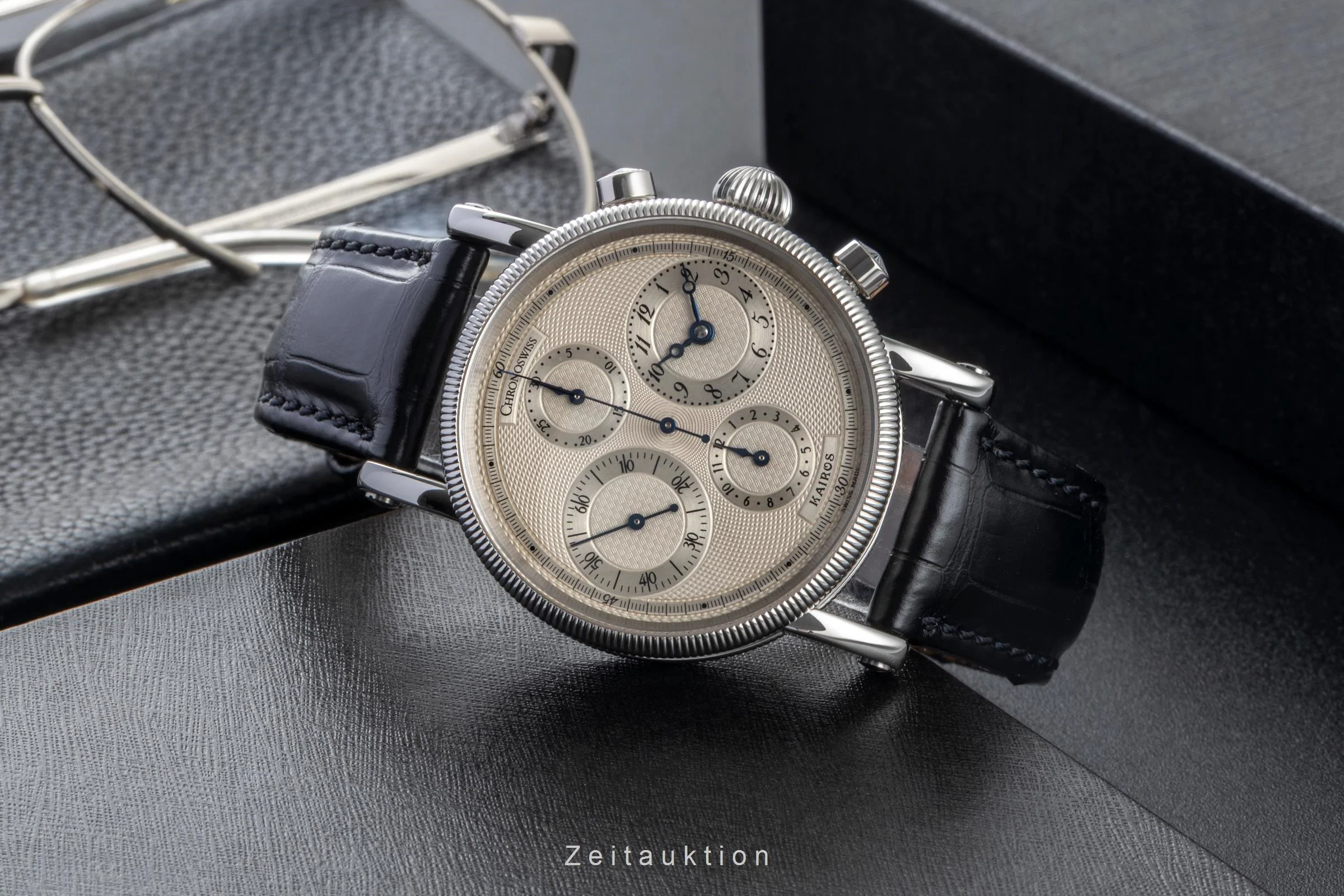 Chronoswiss Kairos chronograph steel automatic men's watch CH 7523  [2600626] - Image 3