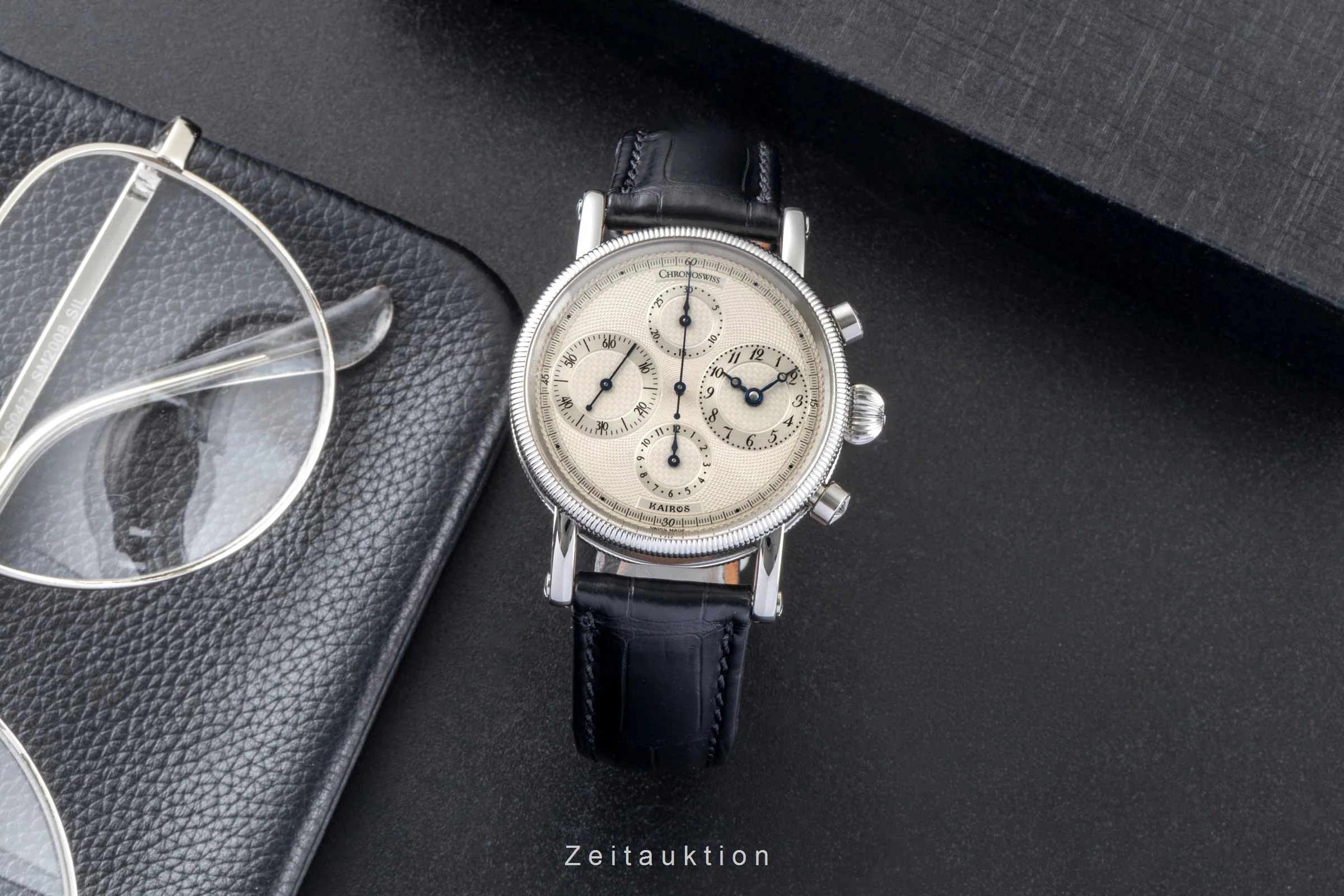 Chronoswiss Kairos chronograph steel automatic men's watch CH 7523  [2600626] - Image 4