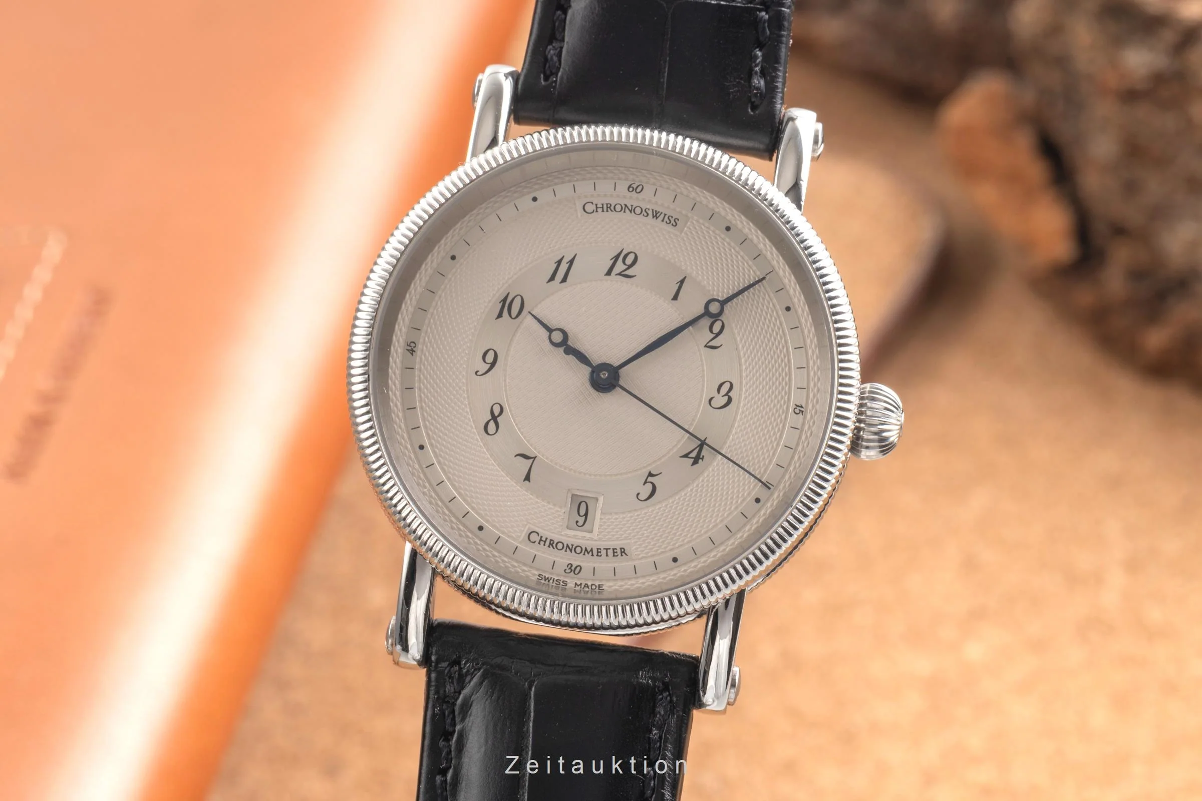 Chronoswiss Kairos steel automatic men's watch CH 2823  [2503962] - Image 2