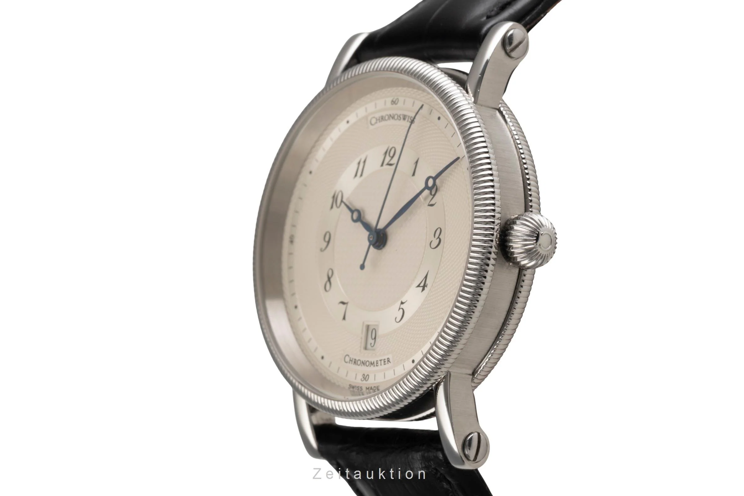 Chronoswiss Kairos steel automatic men's watch CH 2823  [2503962] - Image 7