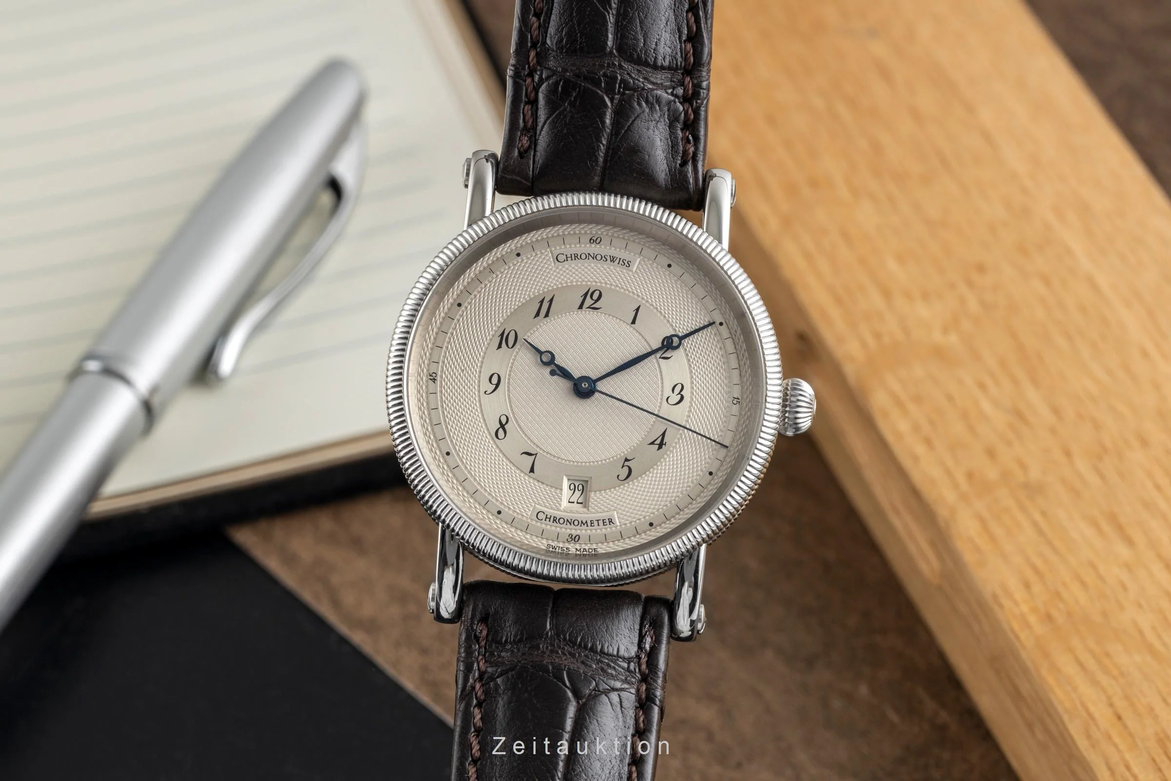 Chronoswiss Kairos steel automatic men's watch CH 2823  [2504464] - Image 2