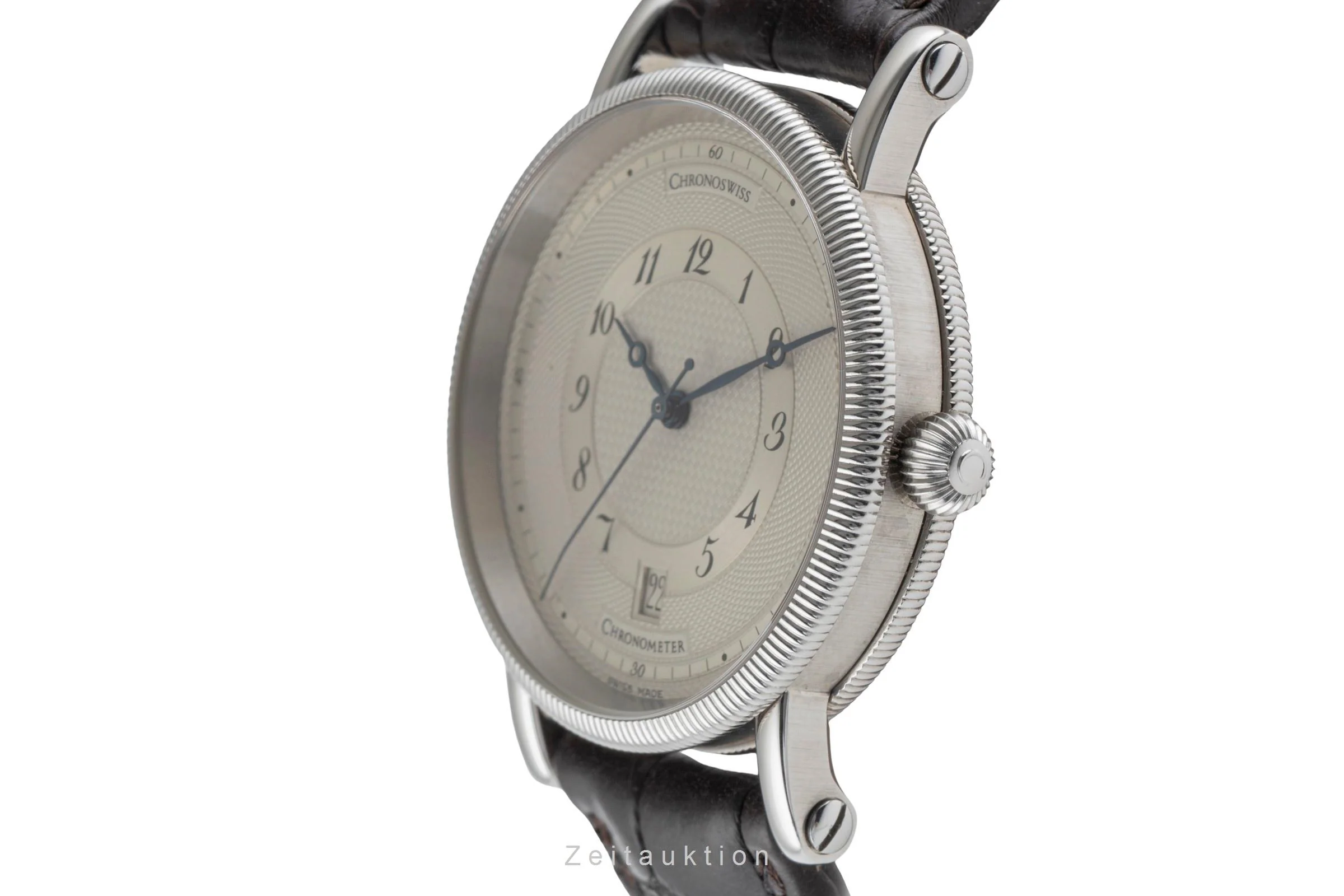 Chronoswiss Kairos steel automatic men's watch CH 2823  [2504464] - Image 7