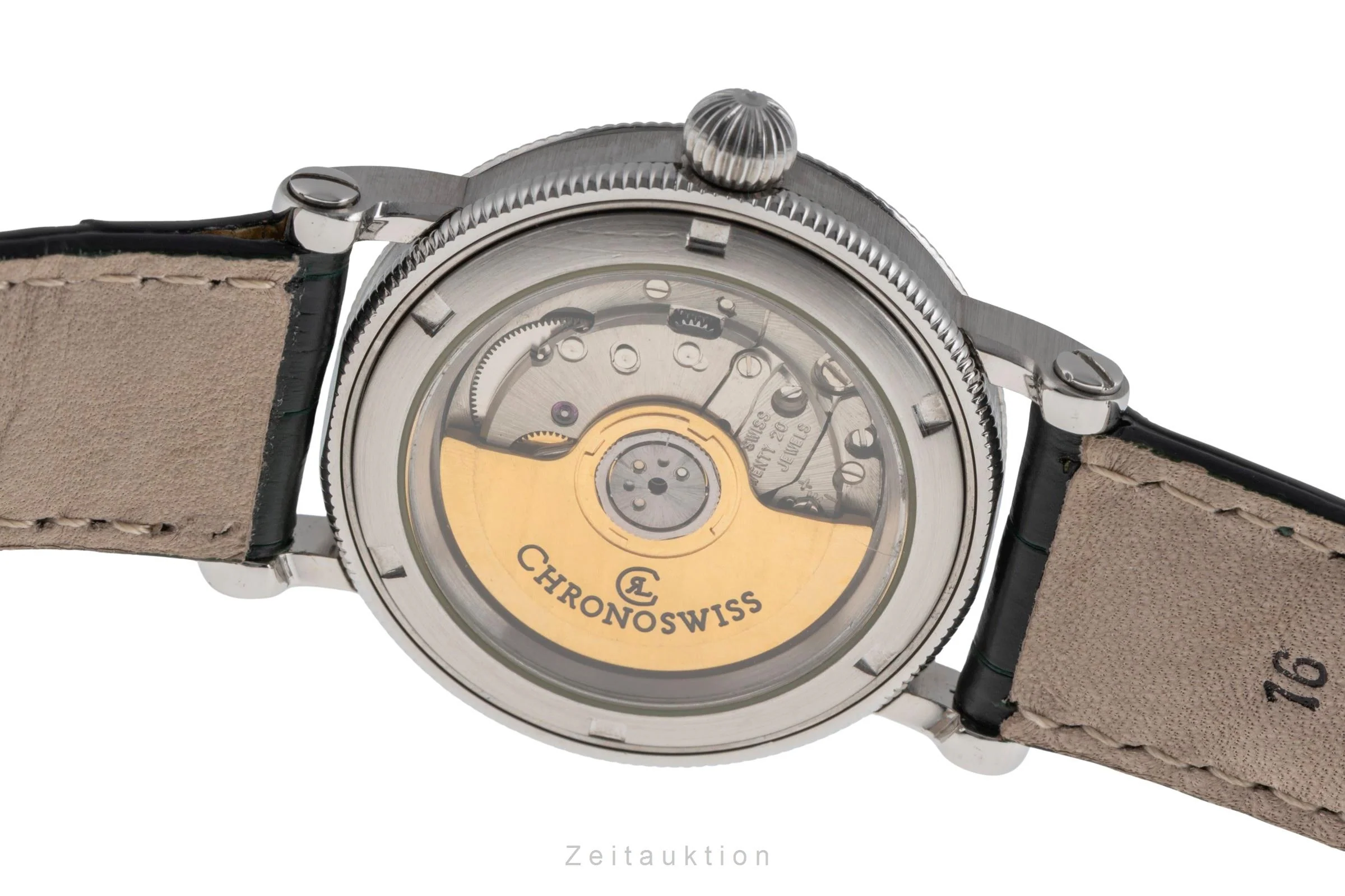 Chronoswiss Kairos steel automatic women's watch CH2023  [2502077] - Image 11