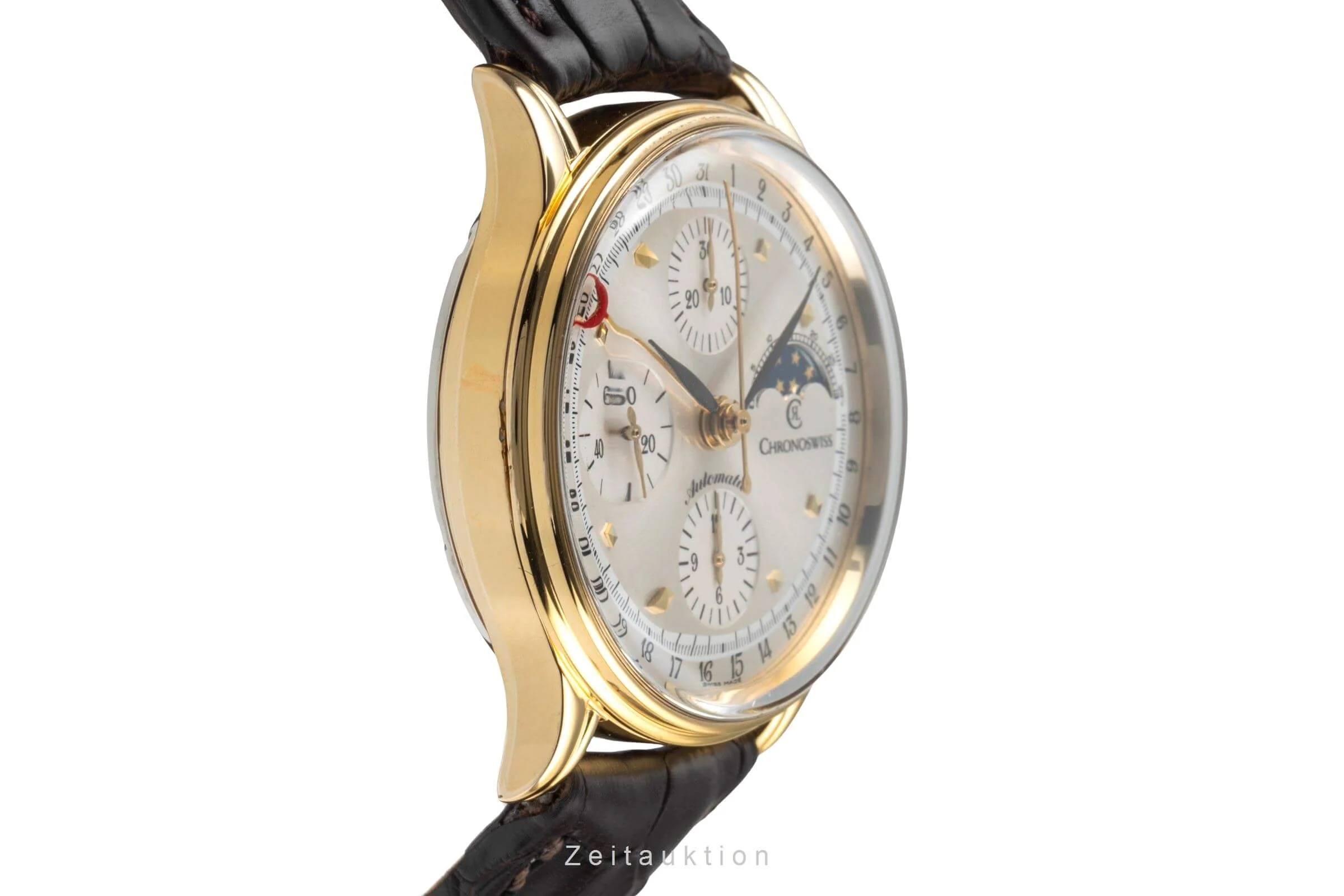 Chronoswiss Lunar chronograph gilt-brass automatic men's watch 77990  [2404051] - Image 7