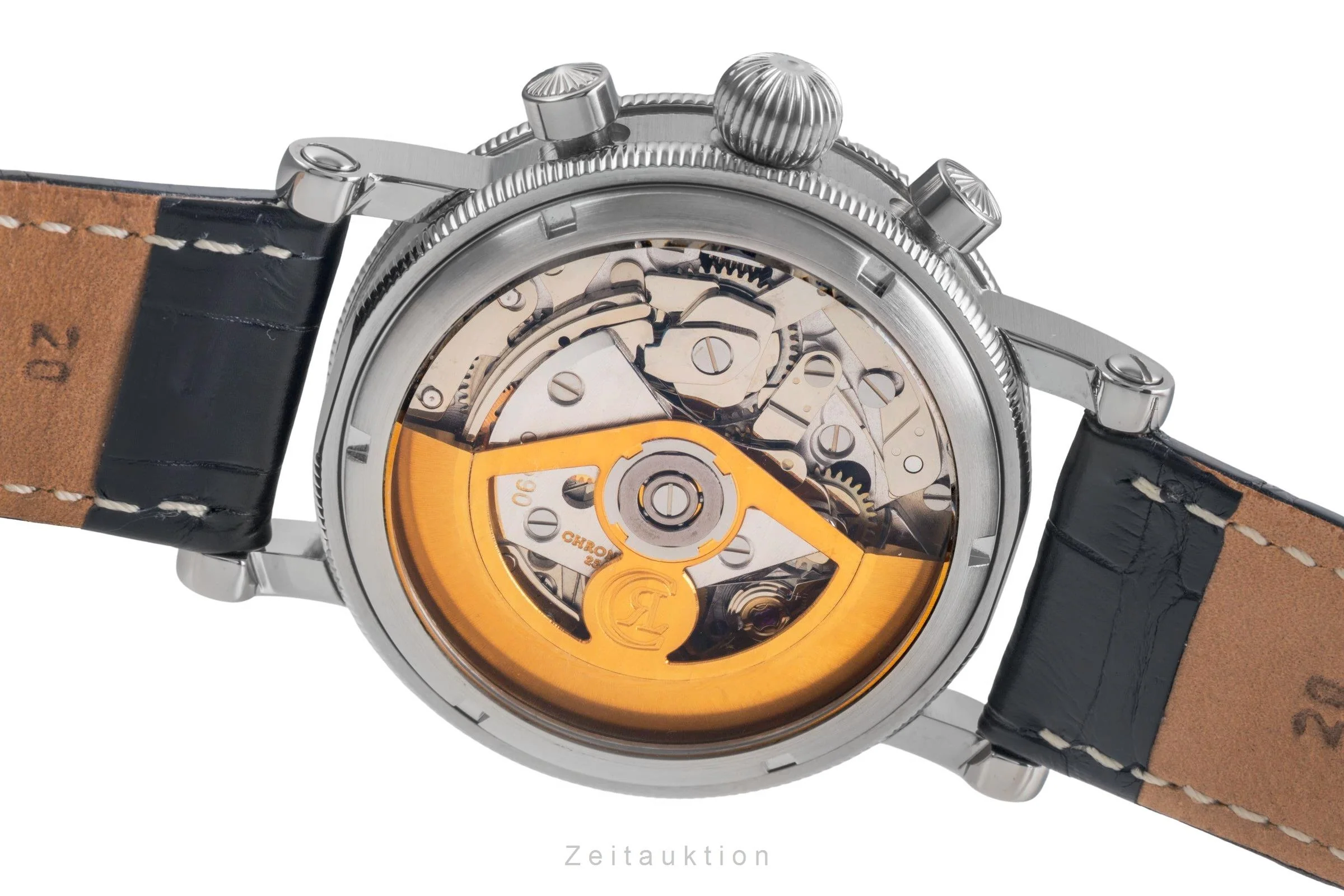 Chronoswiss Lunar chronograph steel automatic men's watch CH7523L 	  [2504199] - Image 11