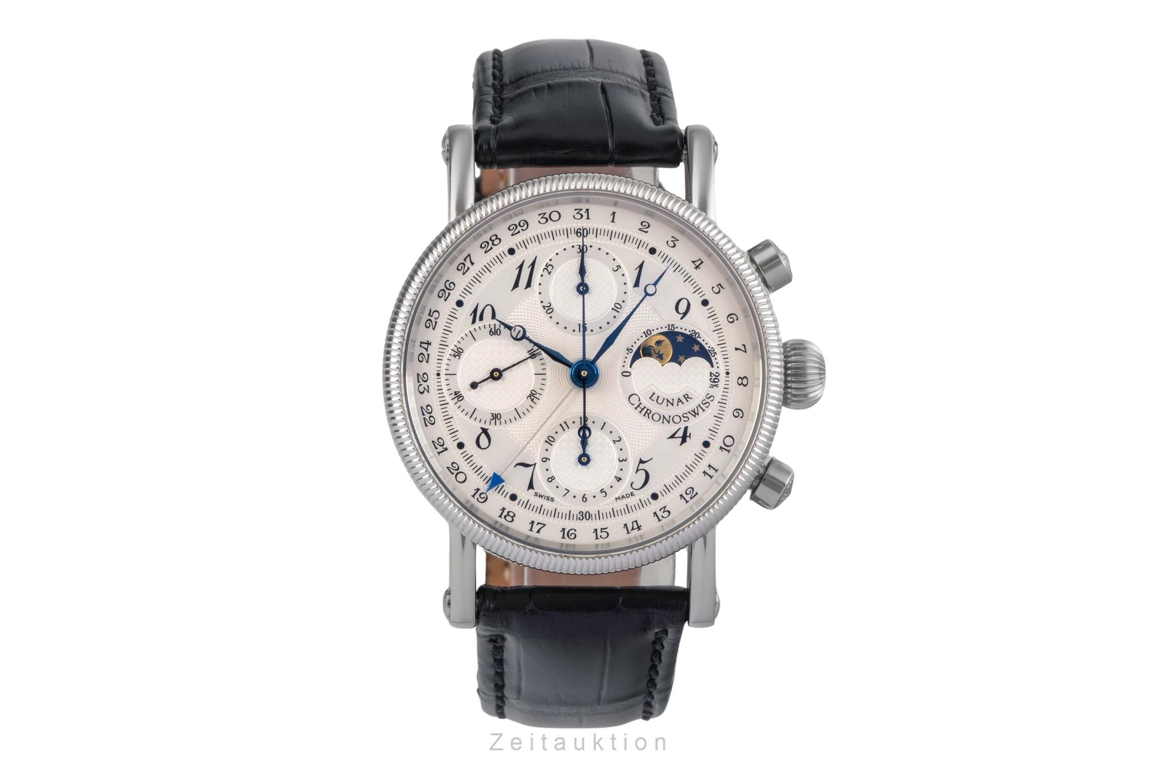 Chronoswiss Lunar chronograph steel automatic men's watch CH7523L 	  [2504199] - Image 5