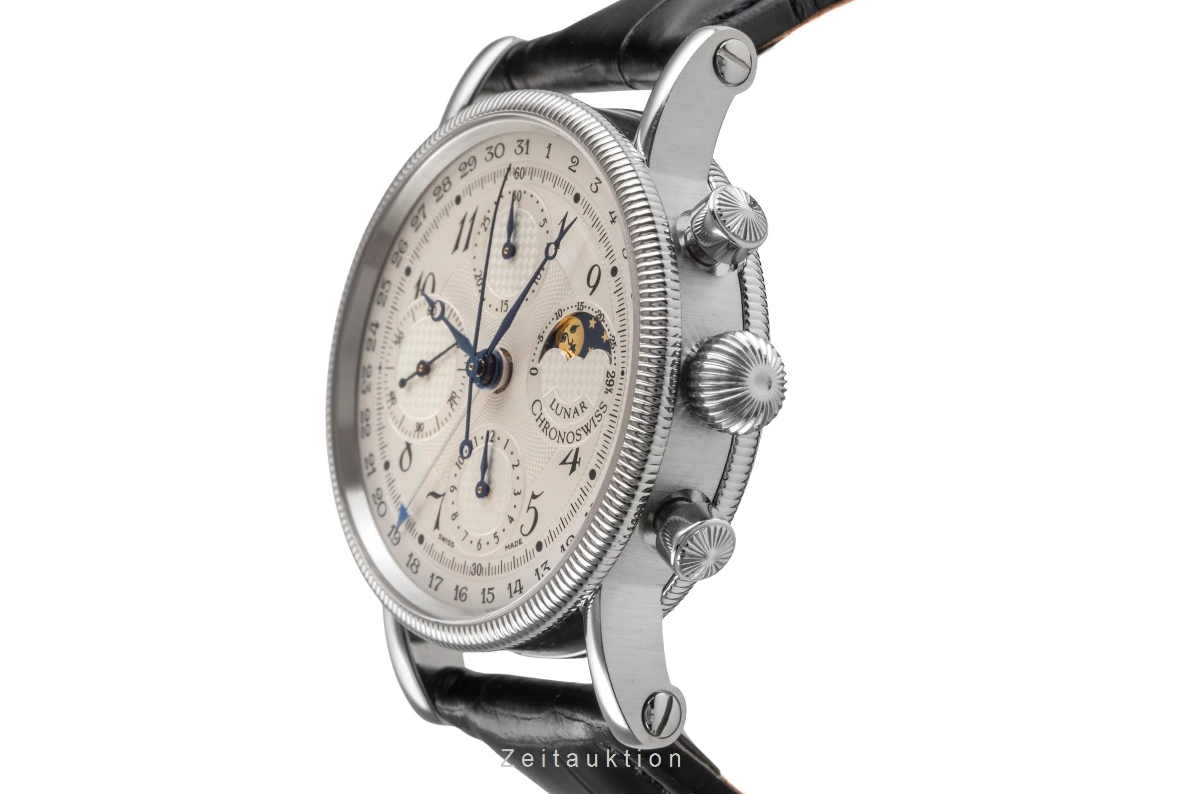 Chronoswiss Lunar chronograph steel automatic men's watch CH7523L 	  [2504199] - Image 7