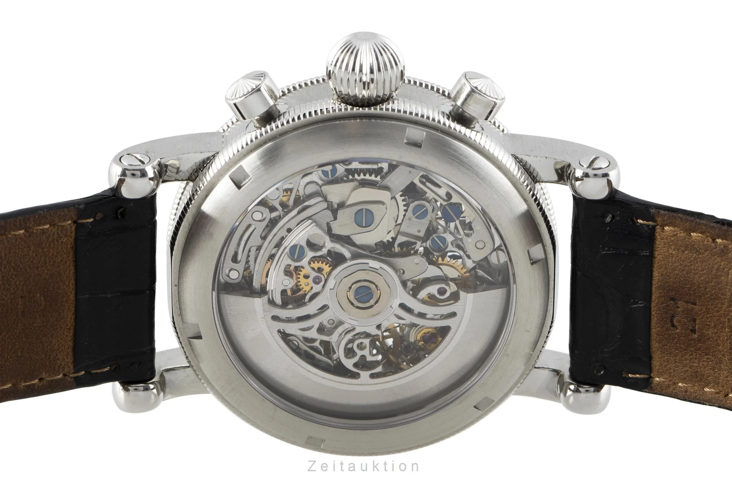 Chronoswiss Opus chronograph steel automatic men's watch CH7543  [2106973] - Image 11