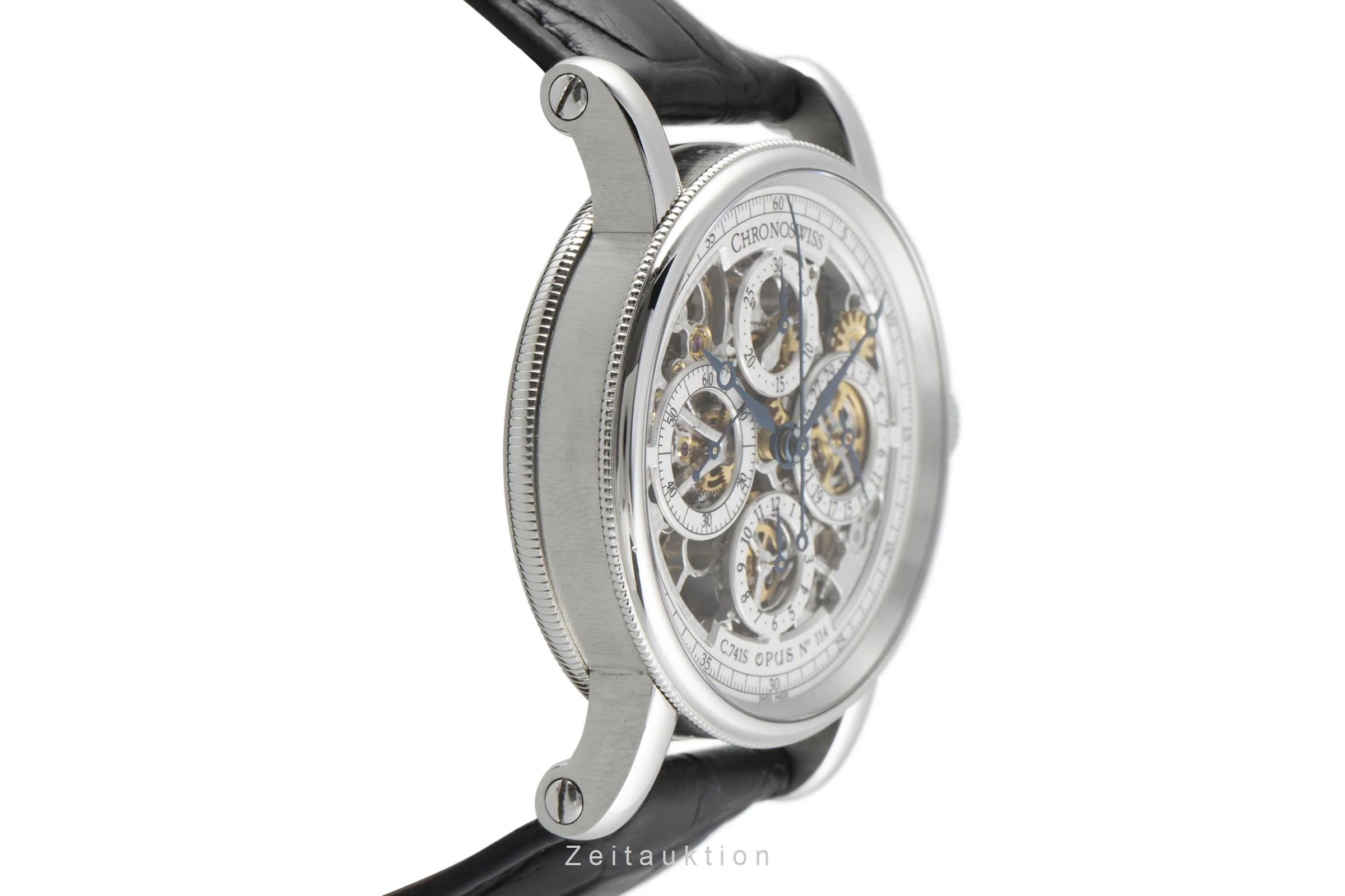 Chronoswiss Opus chronograph steel automatic men's watch CH7543  [2106973] - Image 7