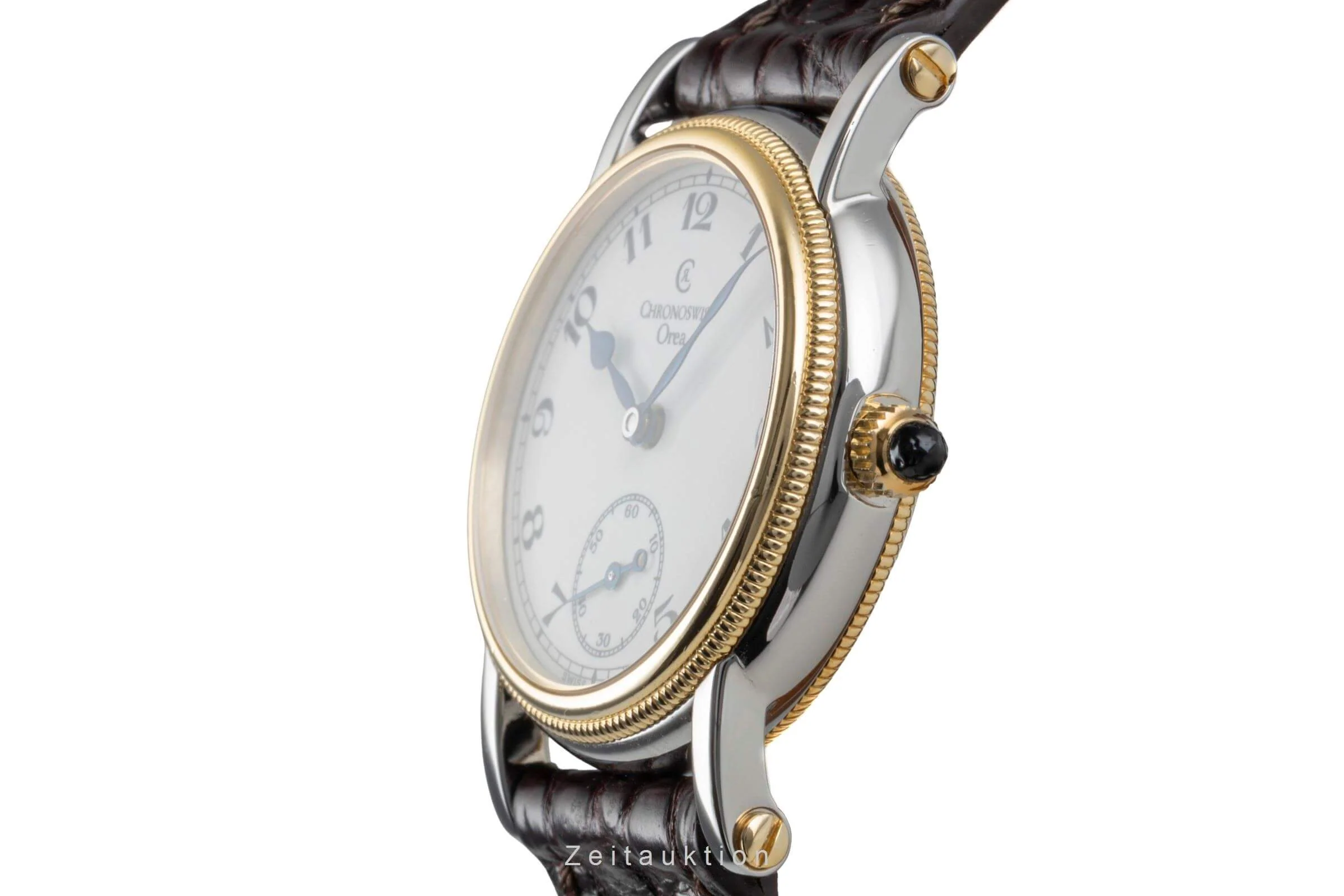 Chronoswiss Orea steel / gold manual winding women's watch CH7162  [2405847] - Image 7