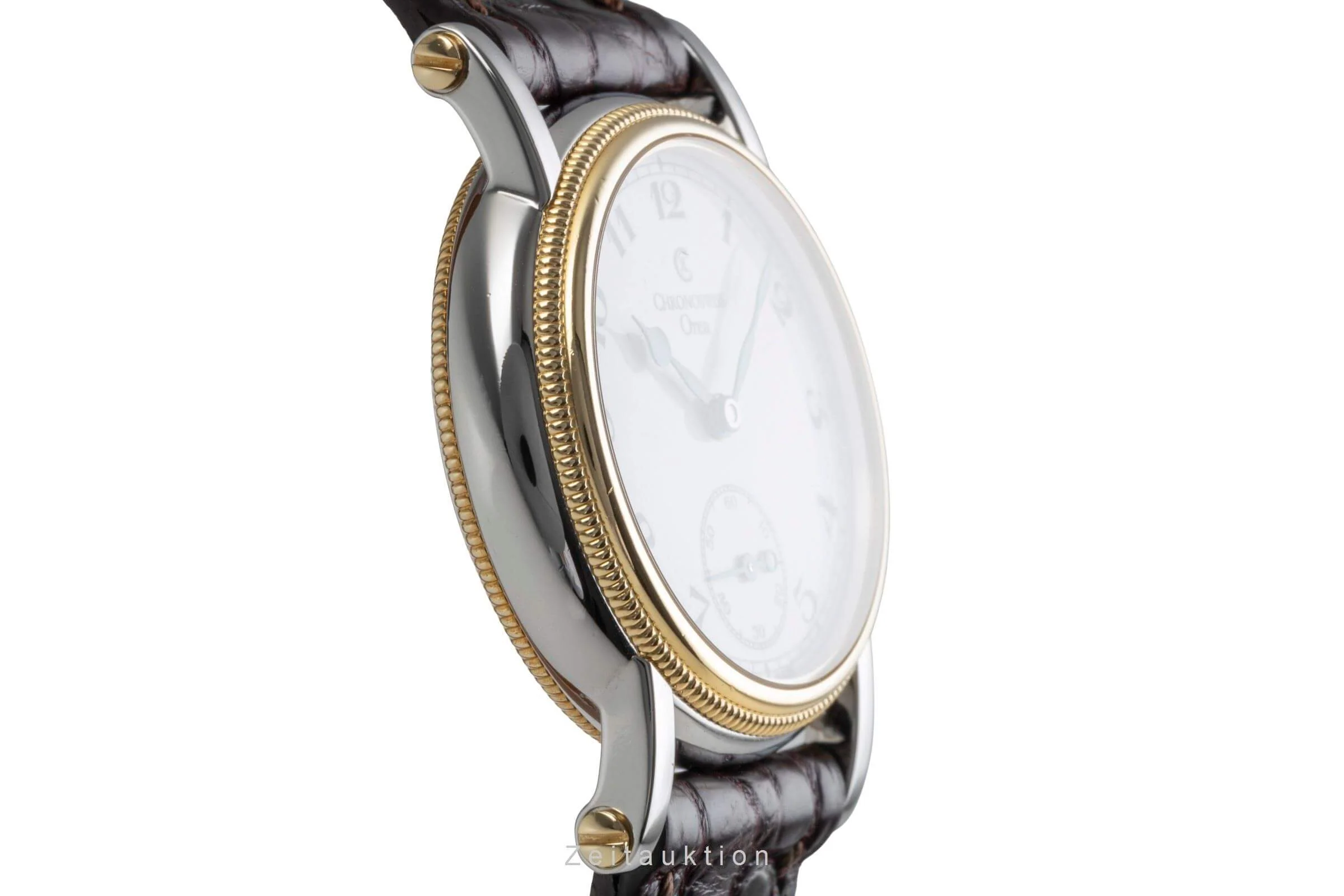 Chronoswiss Orea steel / gold manual winding women's watch CH7162  [2405847] - Image 8