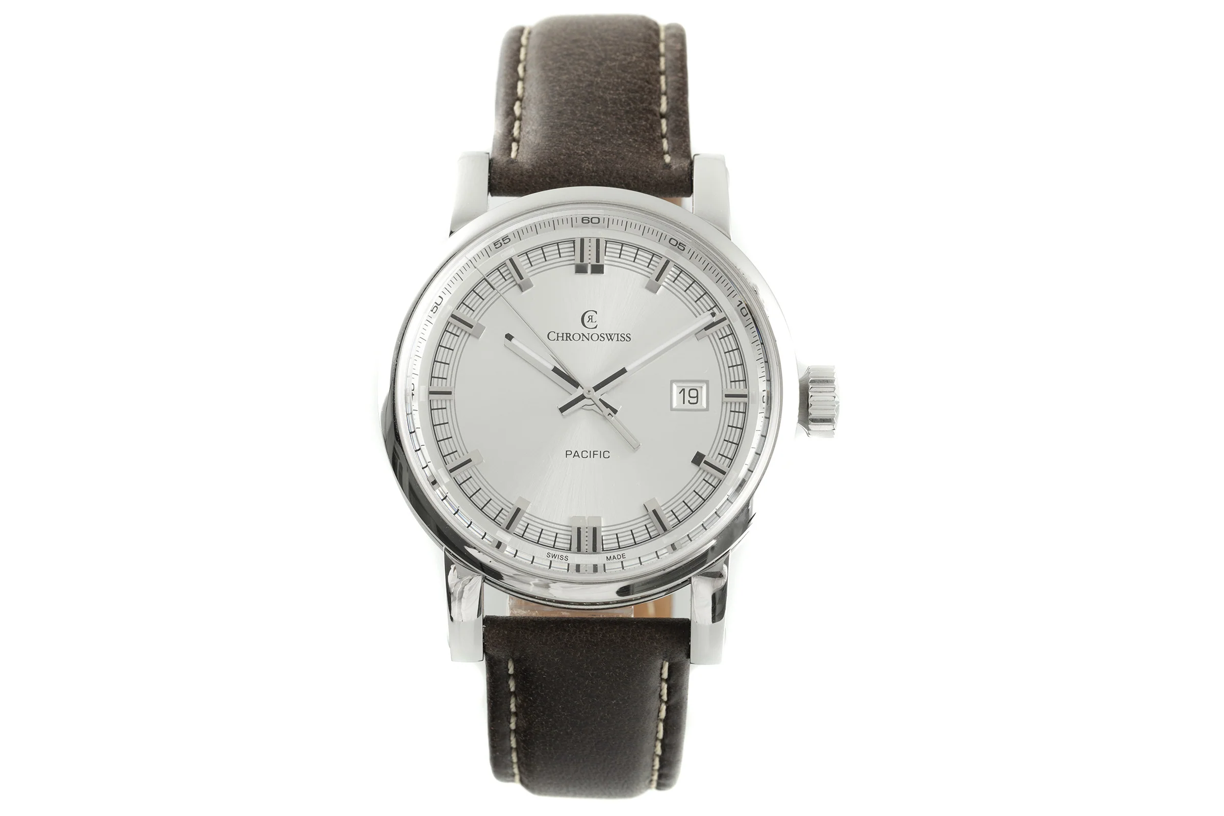 Chronoswiss Pacific steel automatic men's watch CH 2883B  [2108685] - Image 4