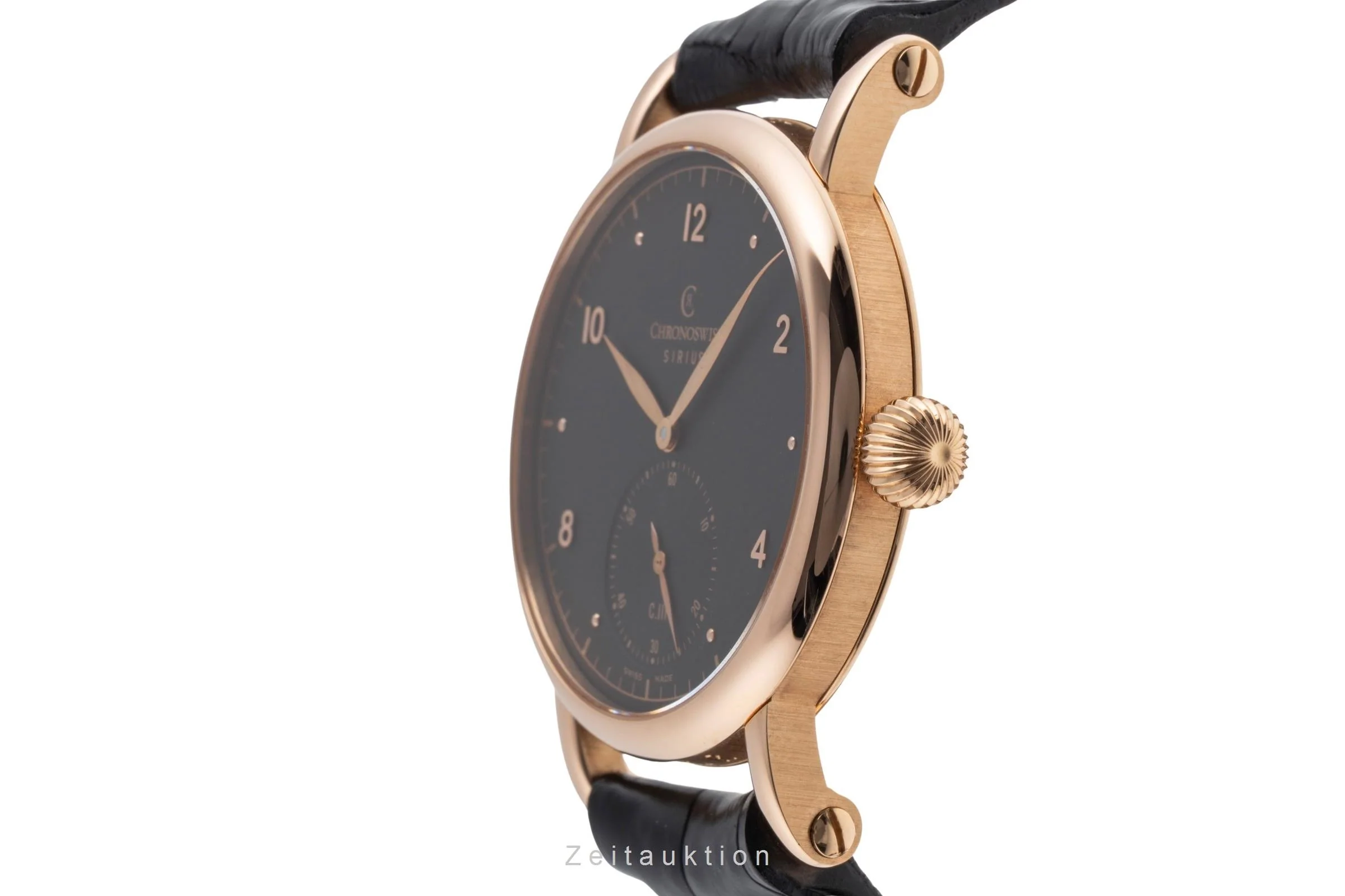 Chronoswiss Sirius 18 ct red gold manual winding men's watch CH 1021 R  [2502658] - Image 7